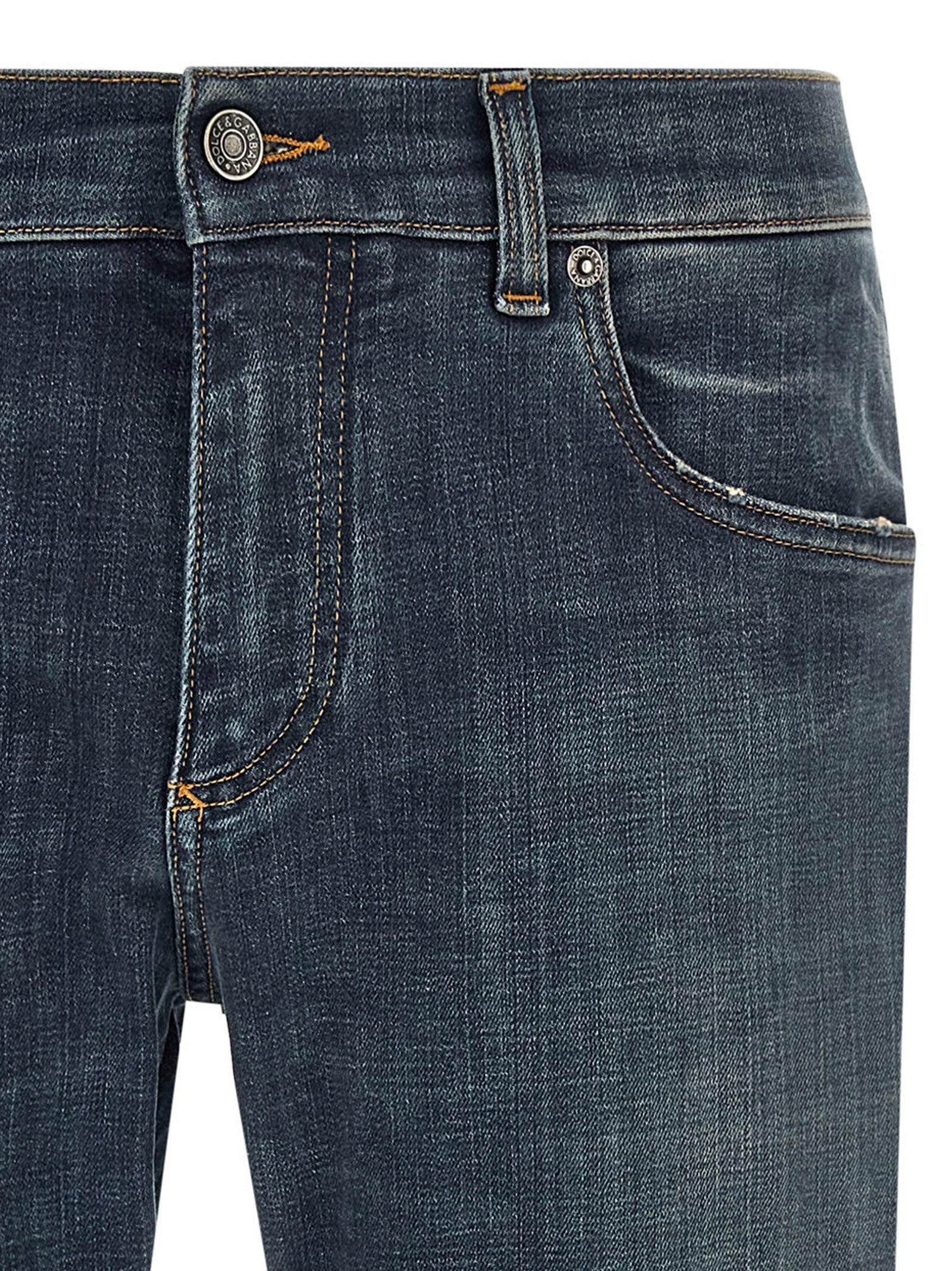 Dolce & Gabbana Used Effect Jeans