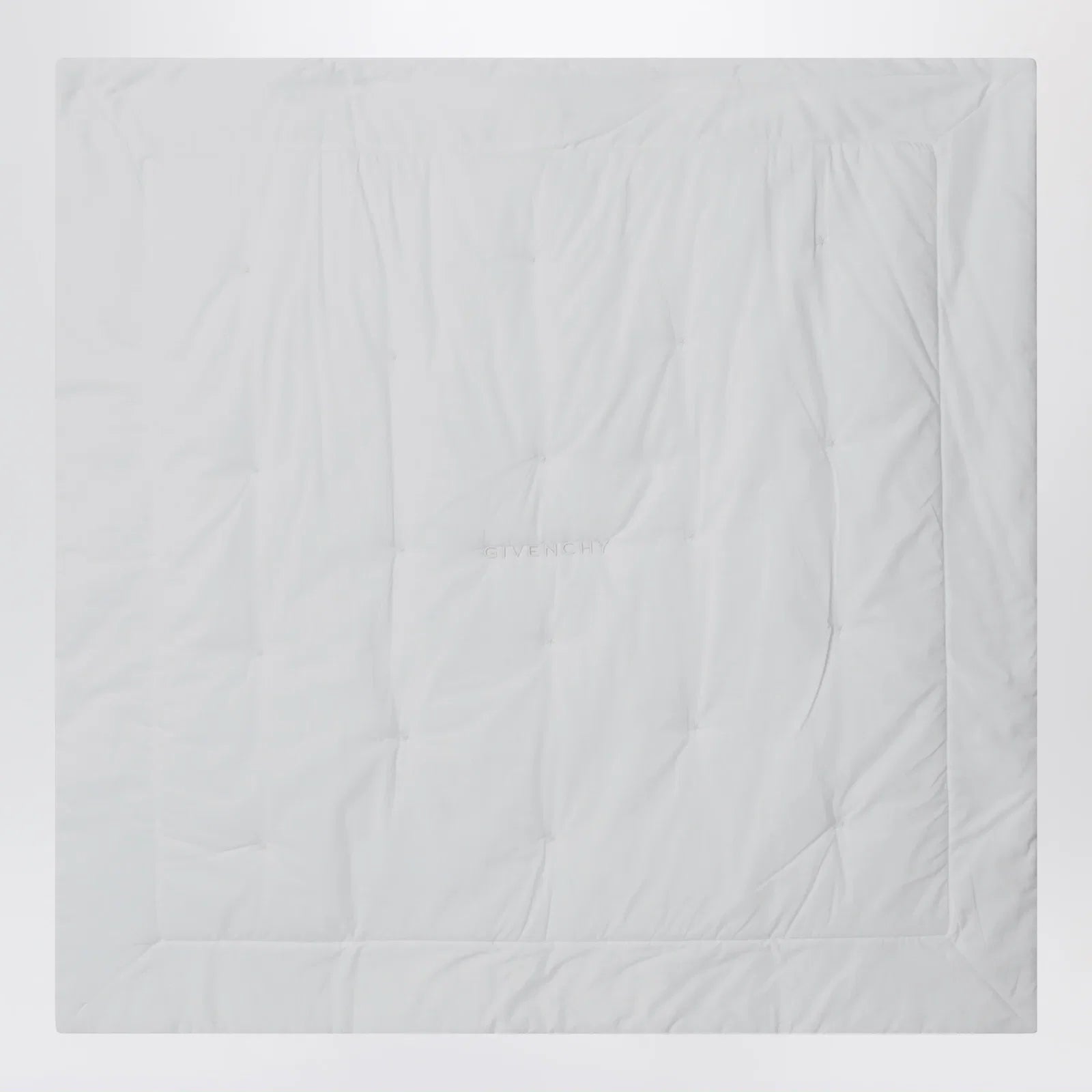 Givenchy White blanket with teddy bear embroidery