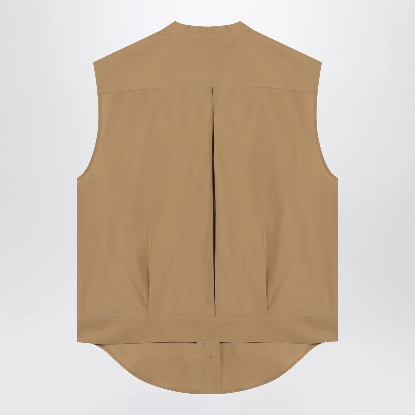LouLou De Saison Sleeveless shirt in sand colour