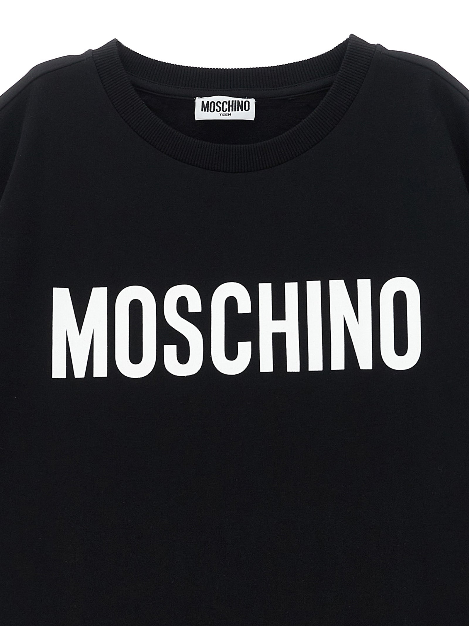 Moschino Kid Teen Logo Print Dress