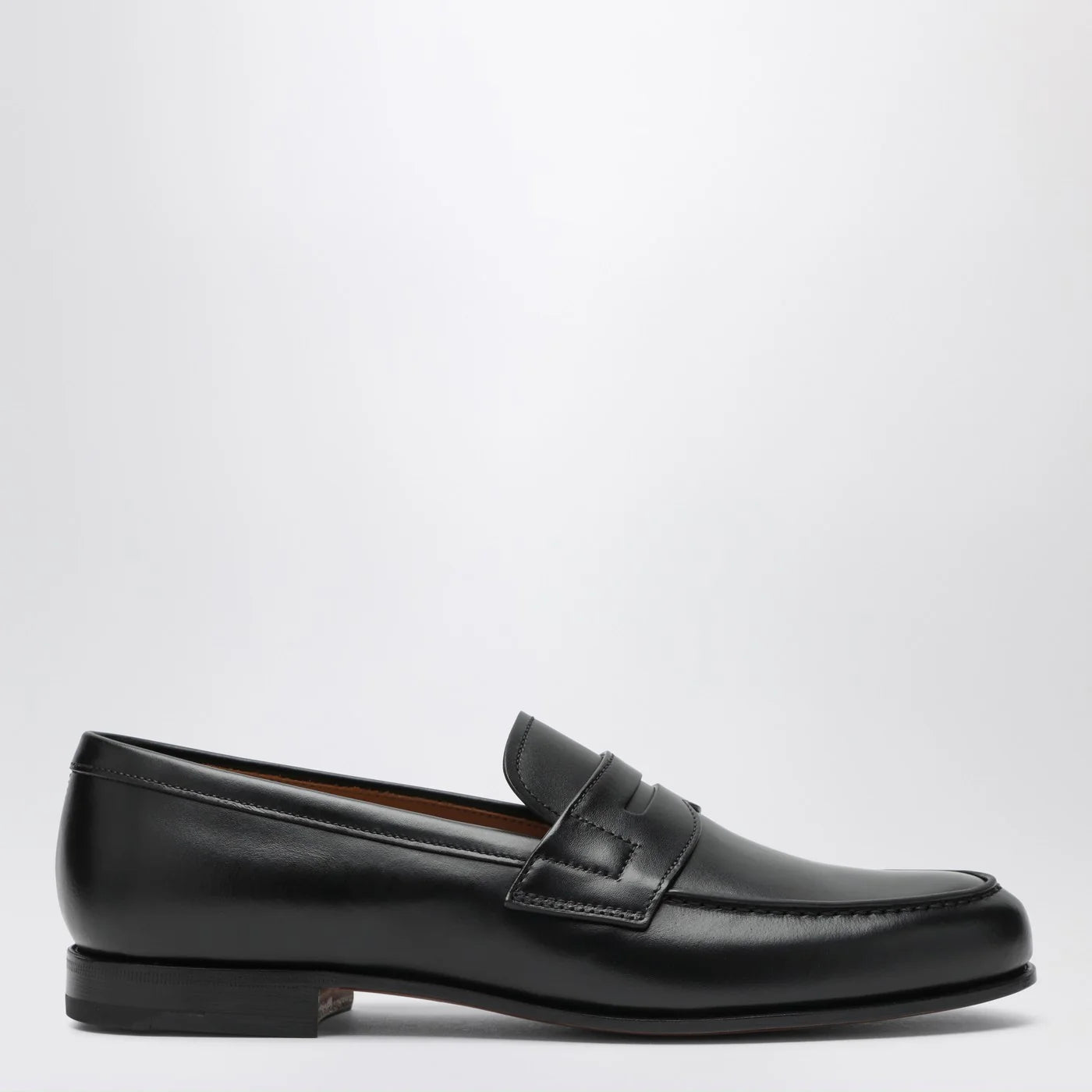 Church's Black leather Heswall loafers