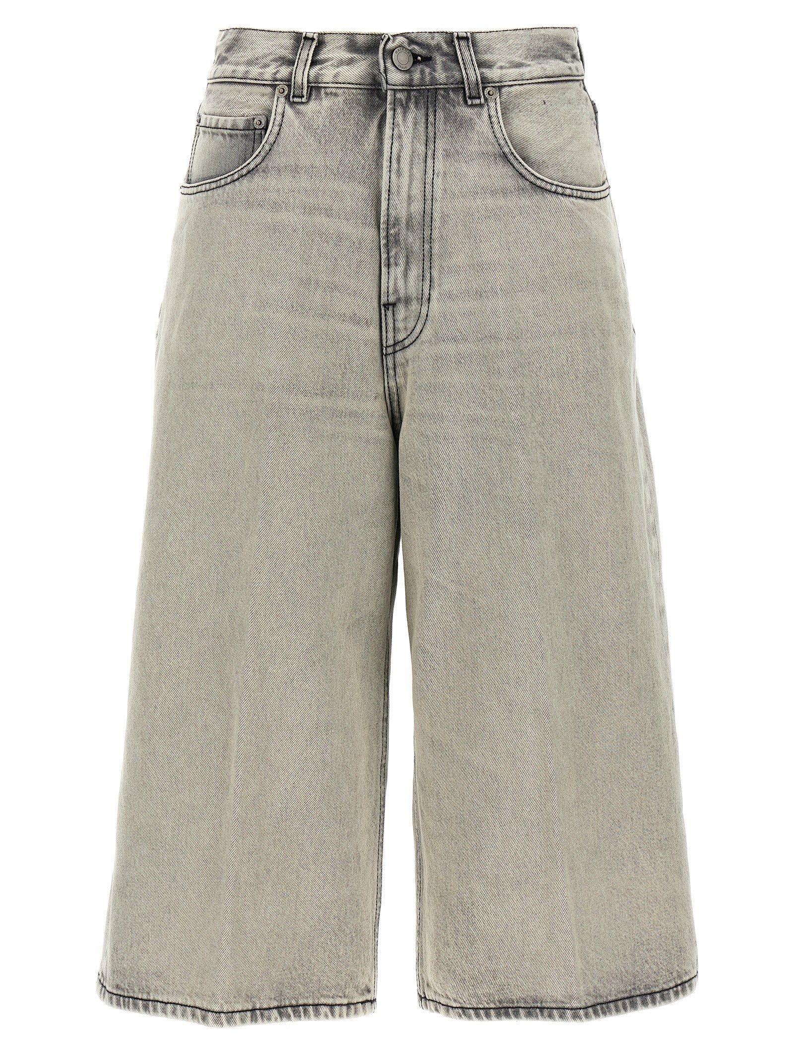 Haikure Belle Pearl Grey Bermuda Shorts