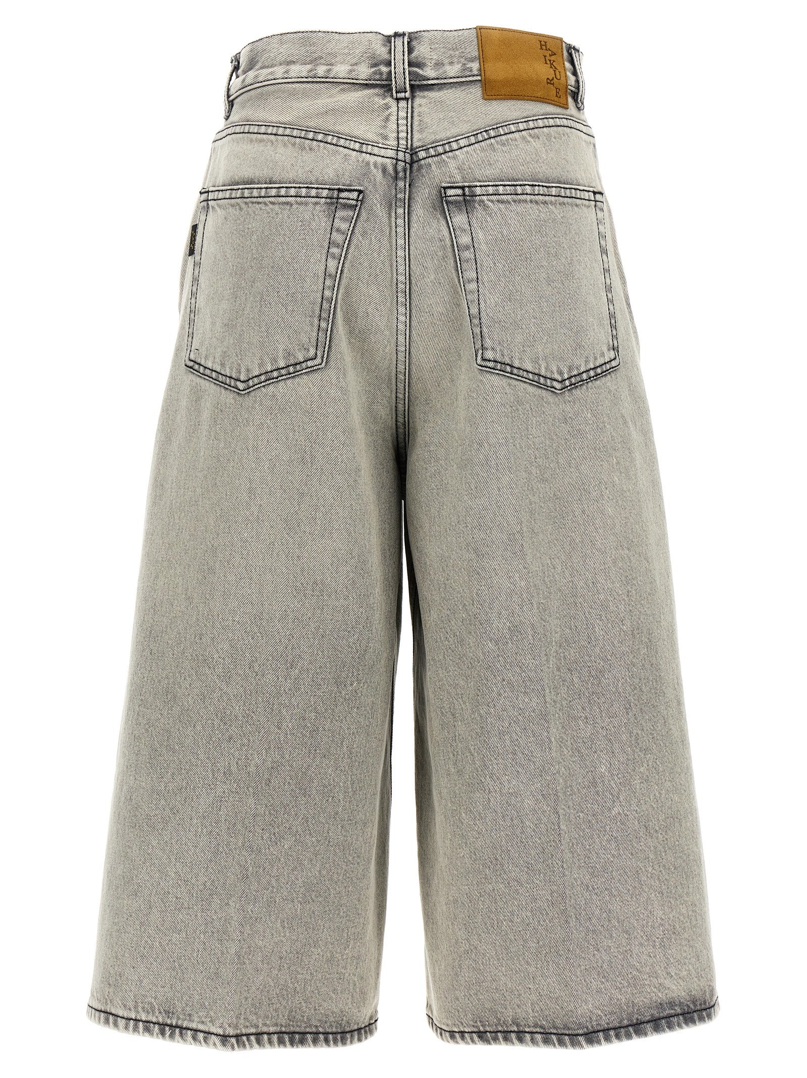 Haikure Belle Pearl Grey Bermuda Shorts