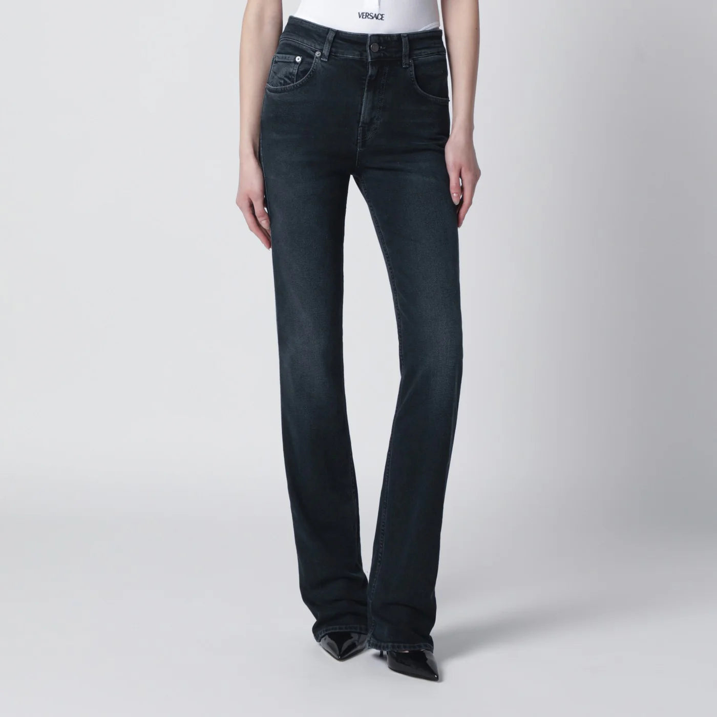 HAIKURE Vicky jeans in Black Moon