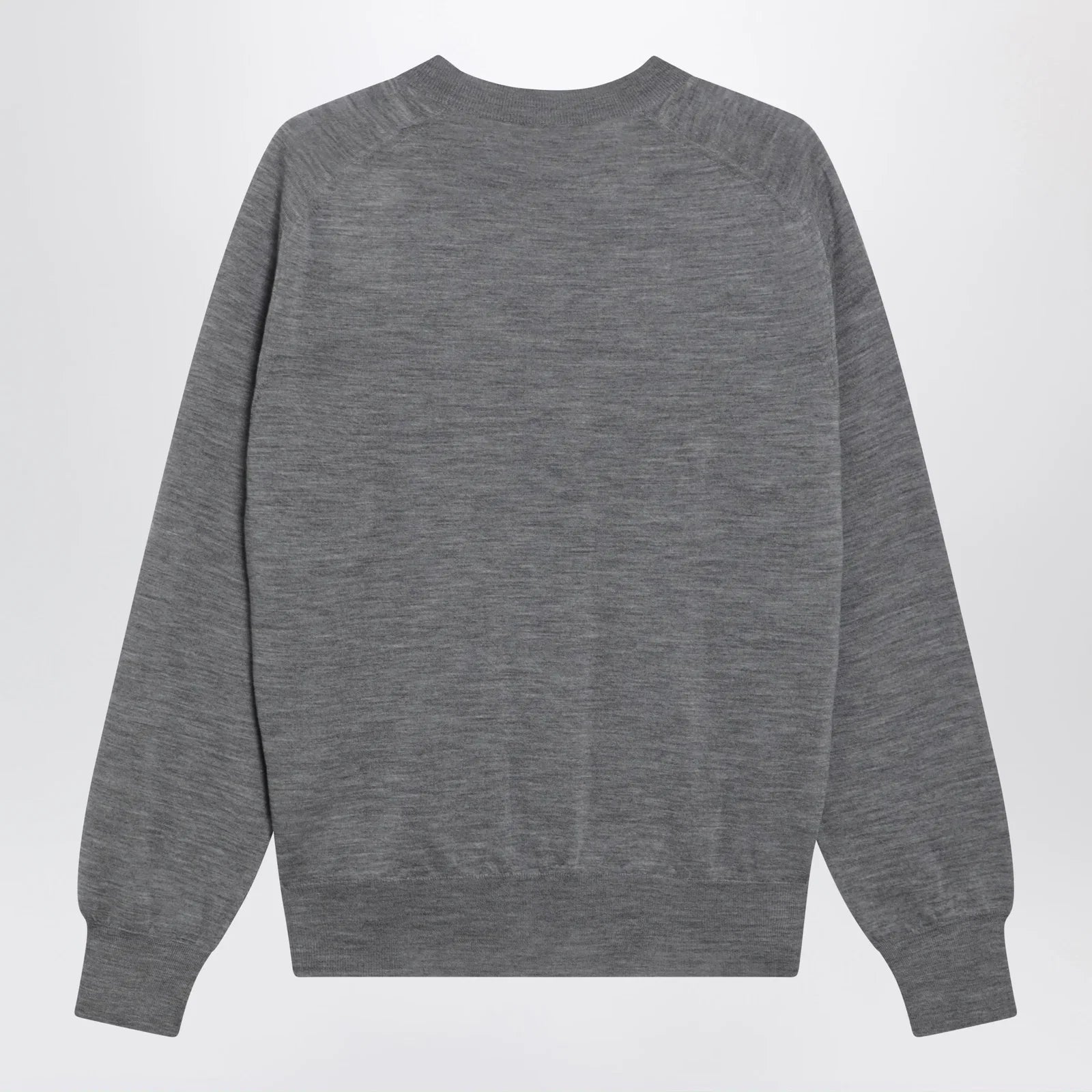 Ami Paris Grey wool Ami de Coeur sweater
