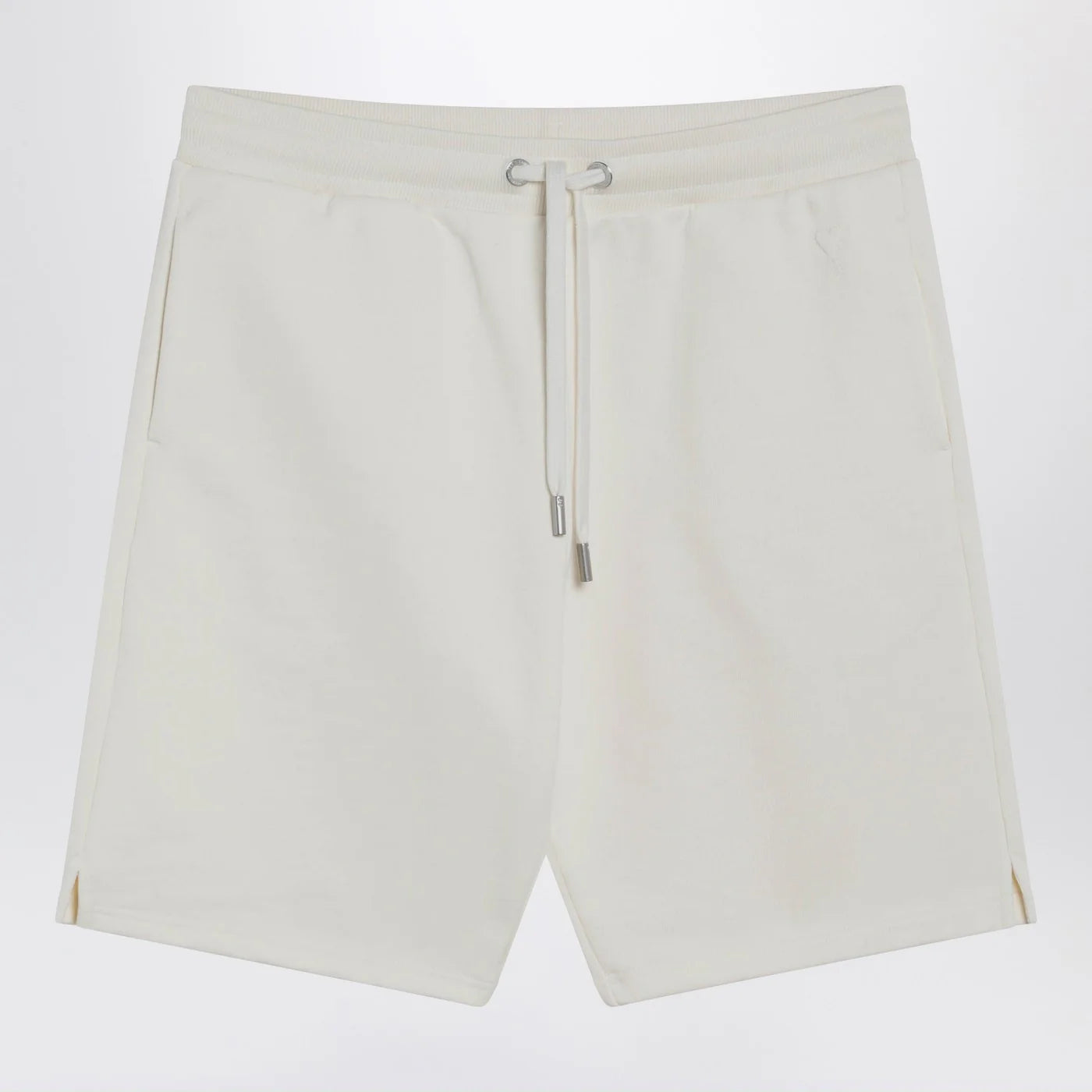 Ami Paris Ami De Coeur white bermuda shorts