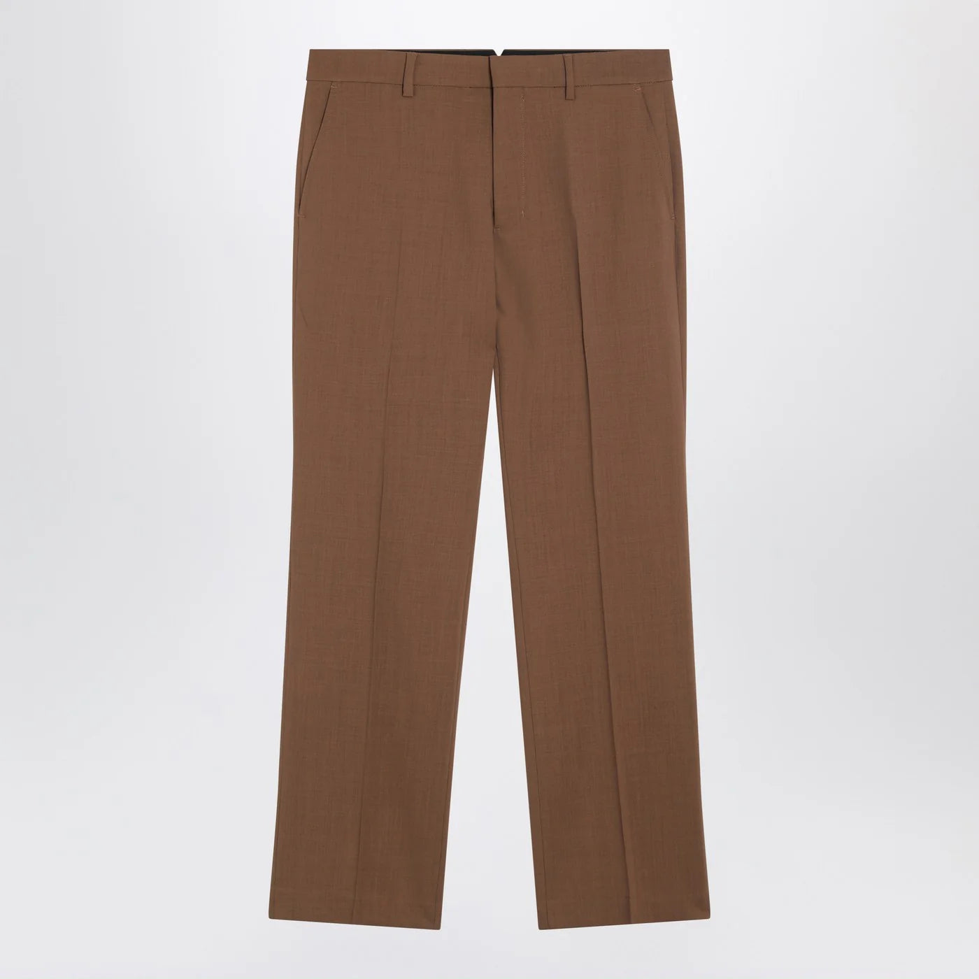 Ami Paris Hazelnut wool trousers