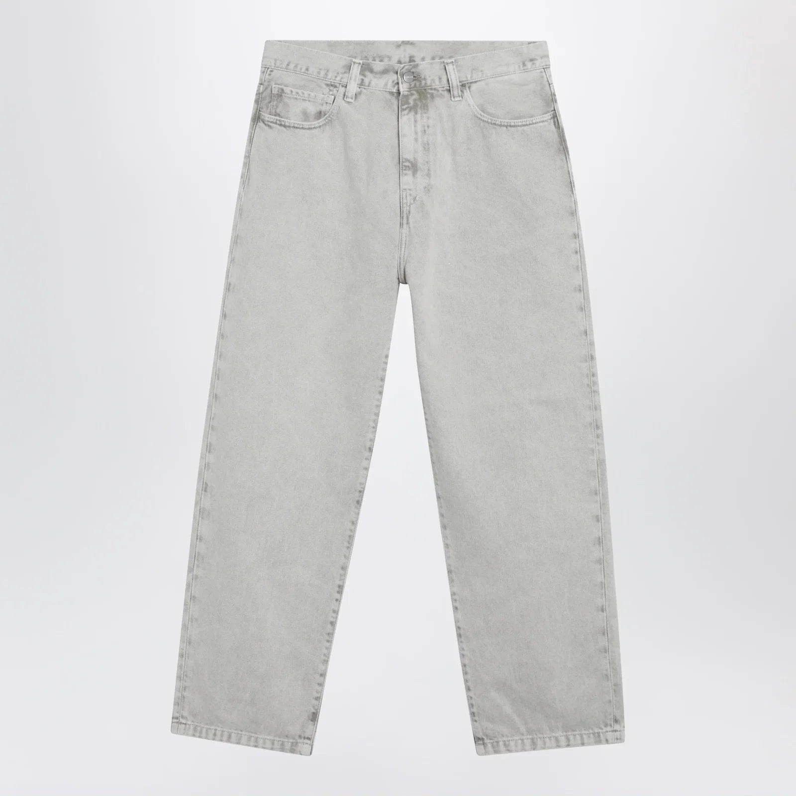 Carhartt WIP Landon stone-washed denim pants in white