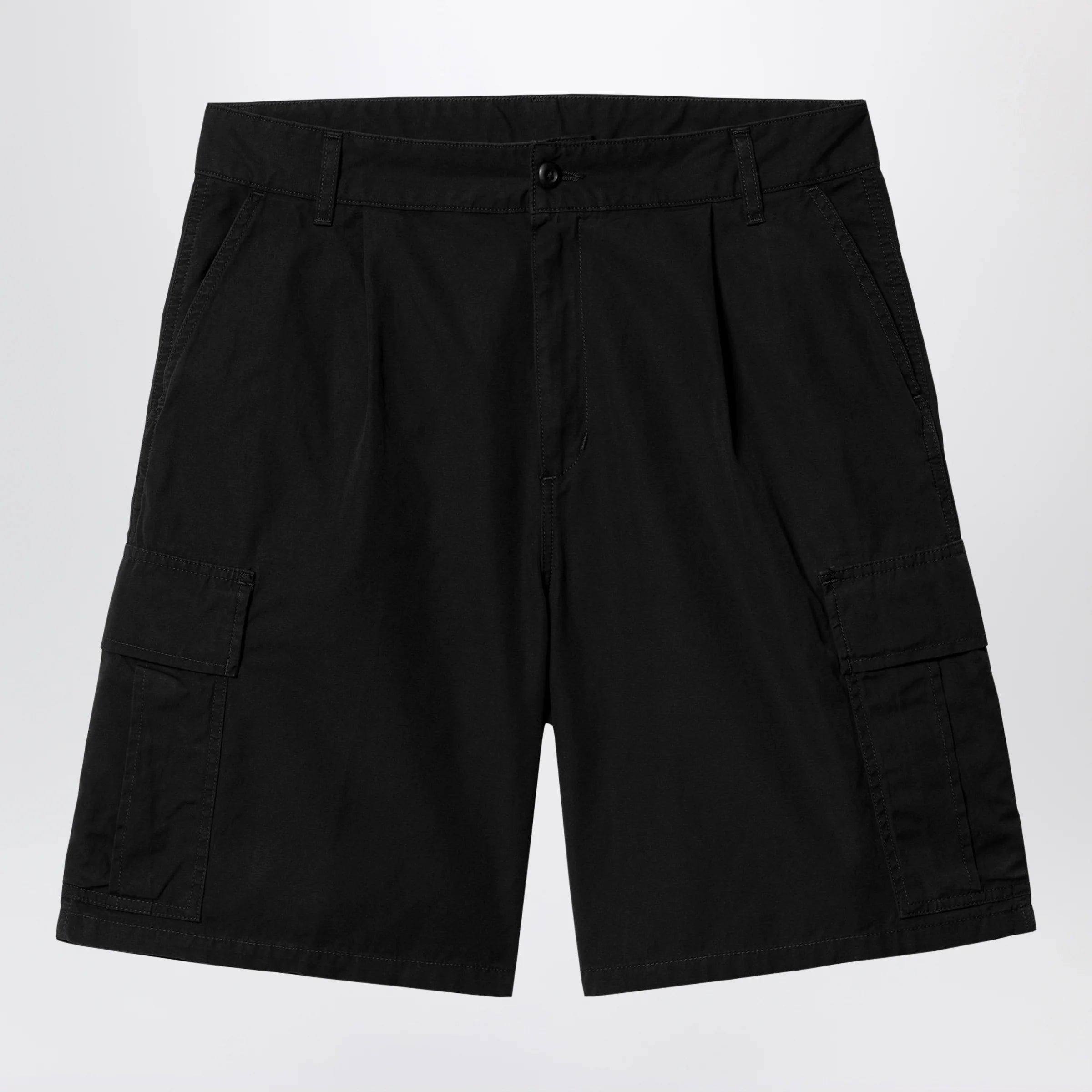Carhartt WIP Cole Cargo Shorts Black/Garment dyed