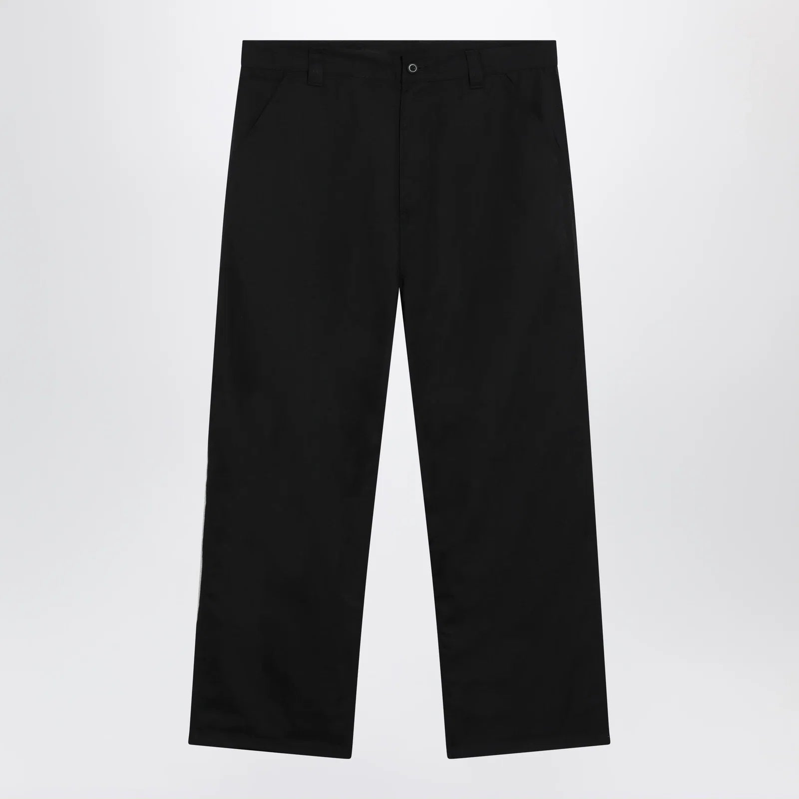 Carhartt WIP Postal Single Knee work pants in poly-cotton black