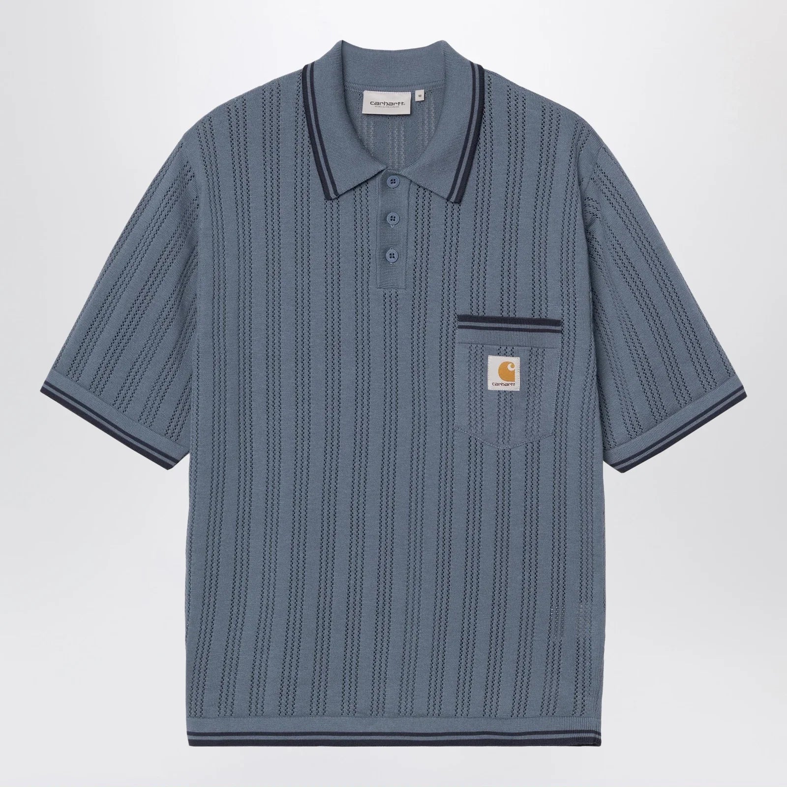Carhartt WIP S/S Ramsey Polo Velvet Blue/Deep Night
