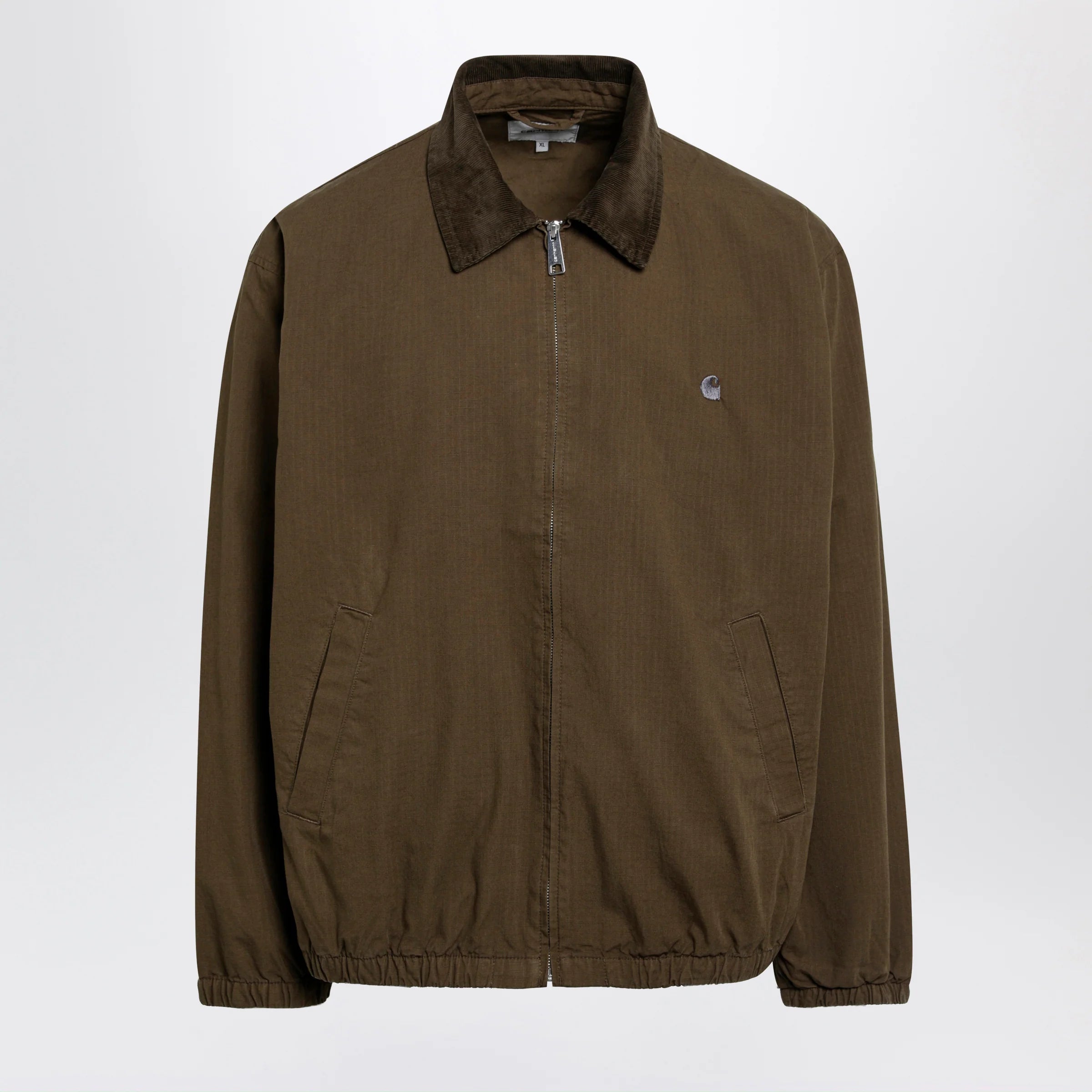 Carhartt WIP Madison Ripstop Jacket Dark Beech/Black Garment dyed