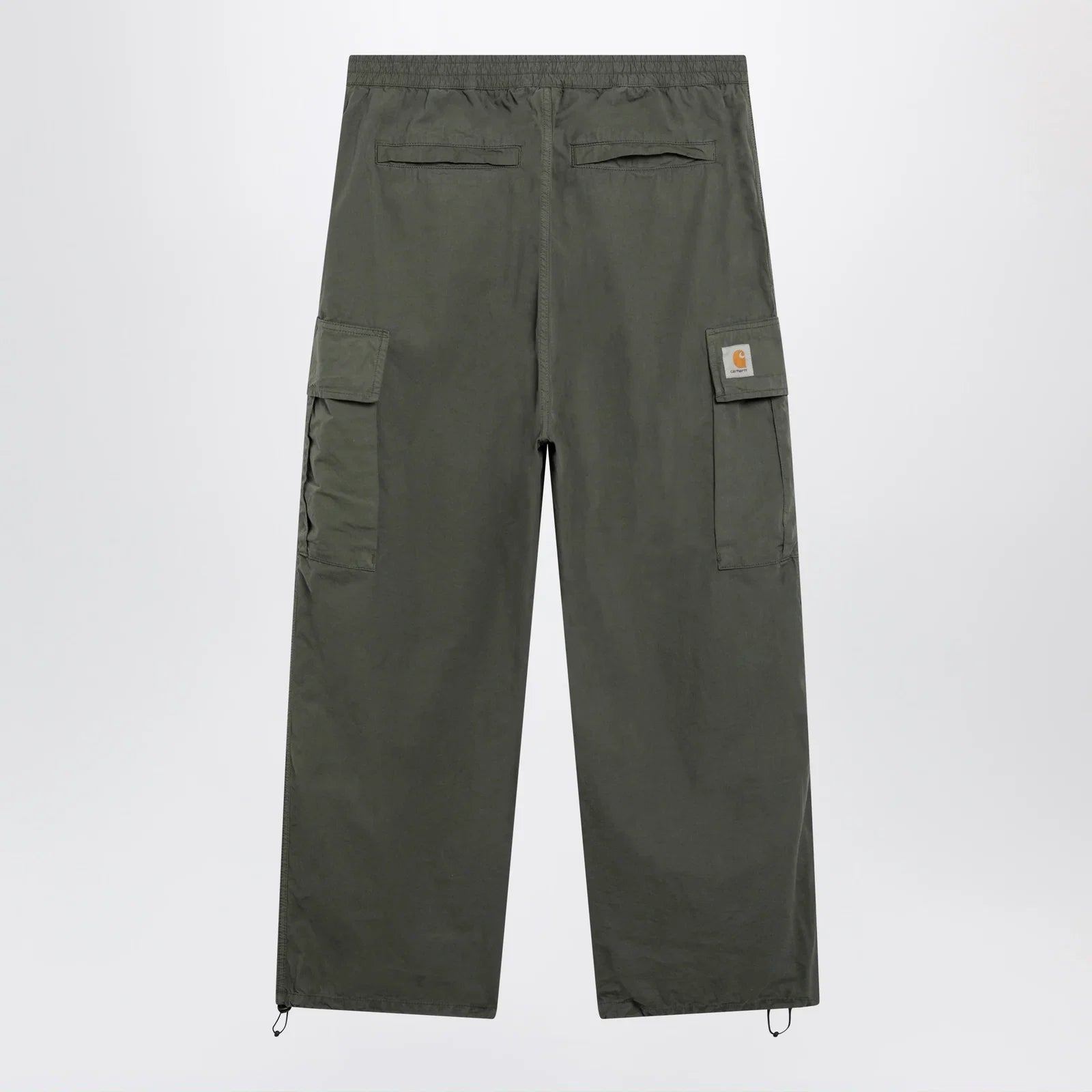 Carhartt WIP Mandler cargo trousers in military green cotton poplin
