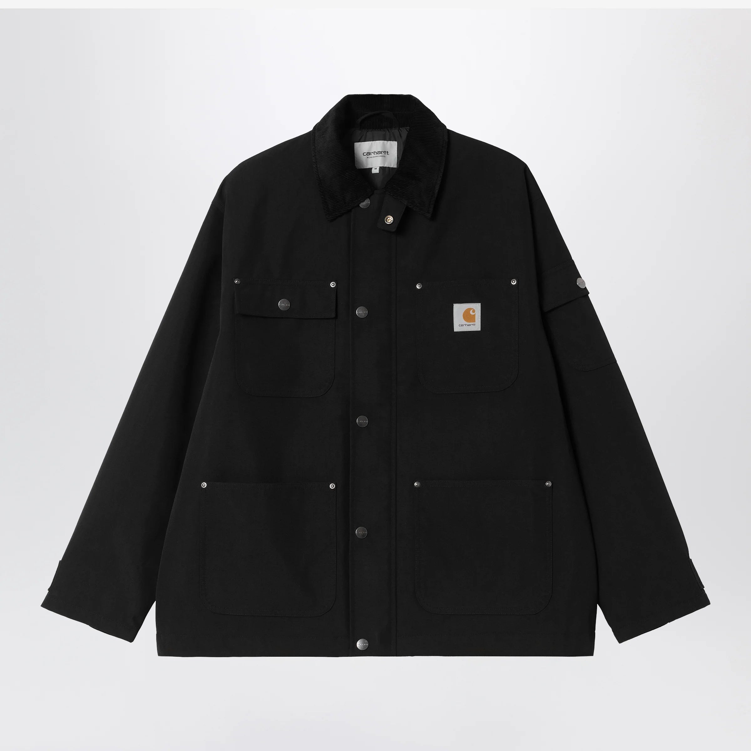 Carhartt WIP Black Clapton Shirt Jacket