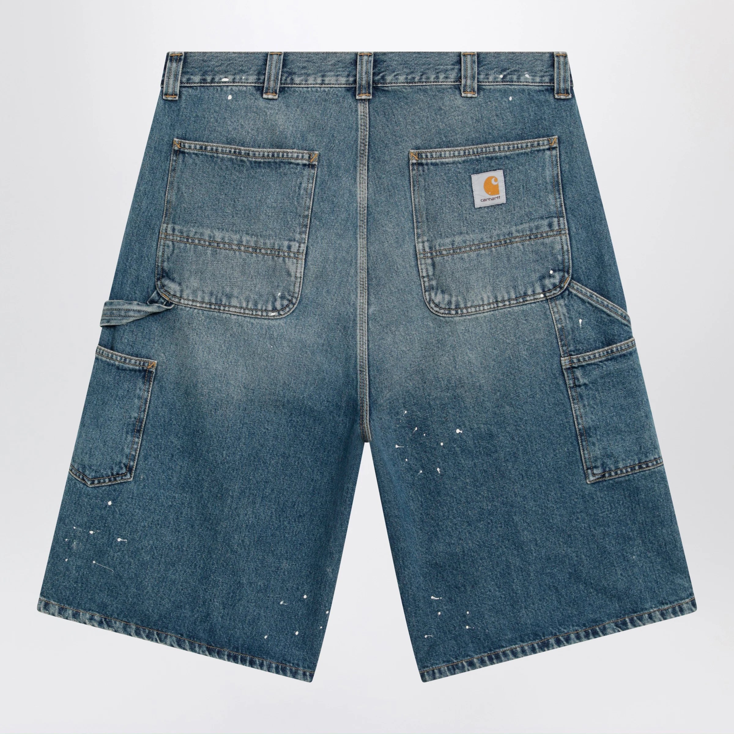 Carhartt WIP OG Single Knee loose-fit denim shorts in blue