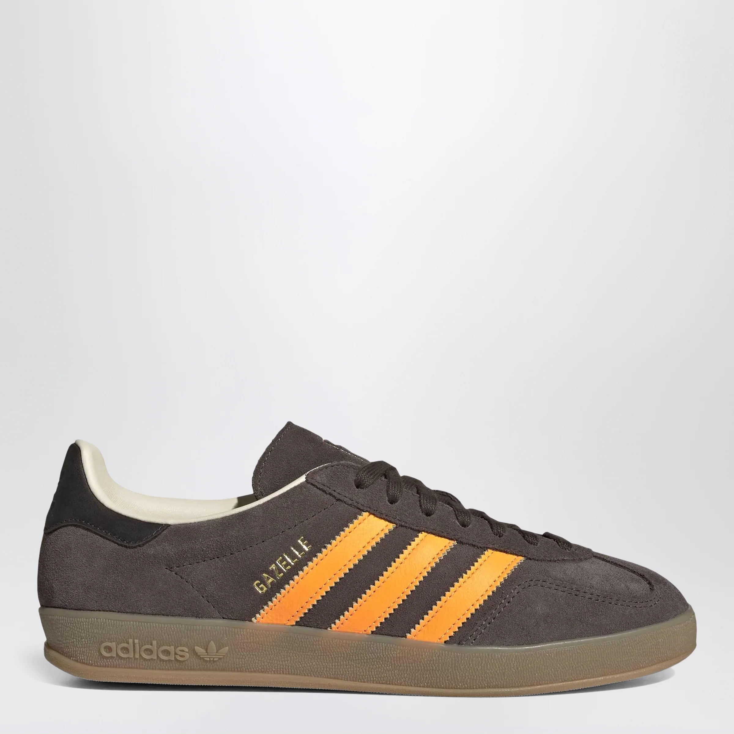 adidas Originals Sneakers Gazelle Indoor Brown / Lucid Tangerine / Wonder White