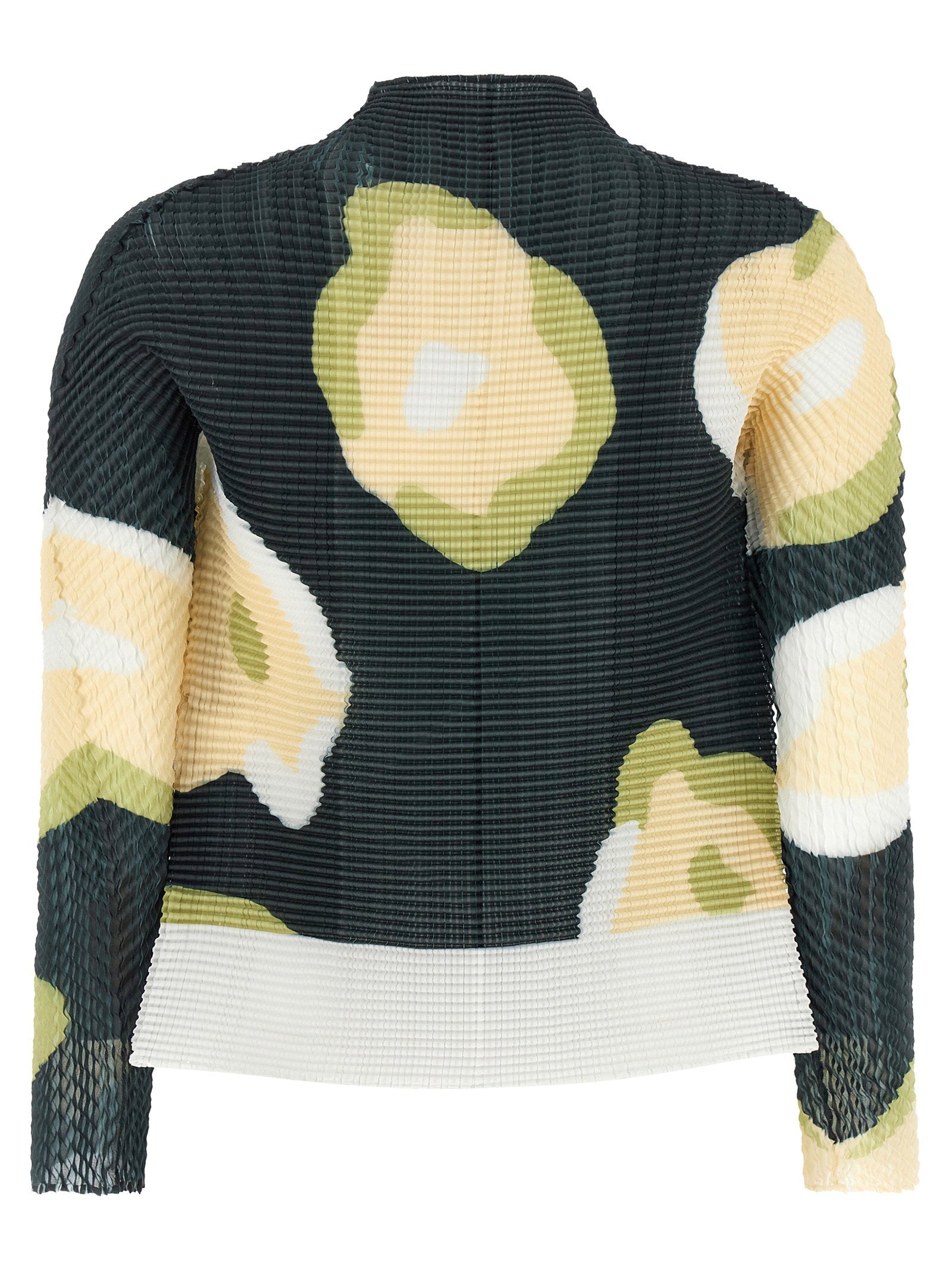 Issey Miyake Verve Pleats Top Cardigan