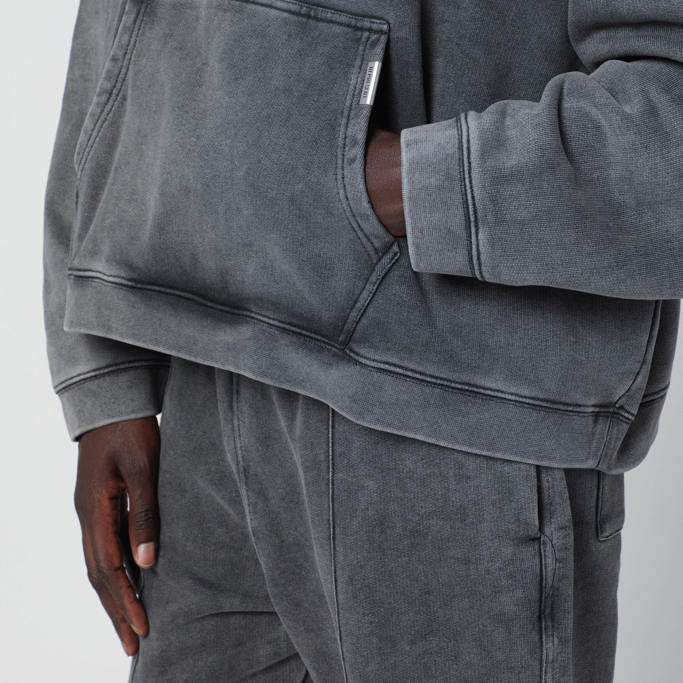 Represent Vintage gray hoodie