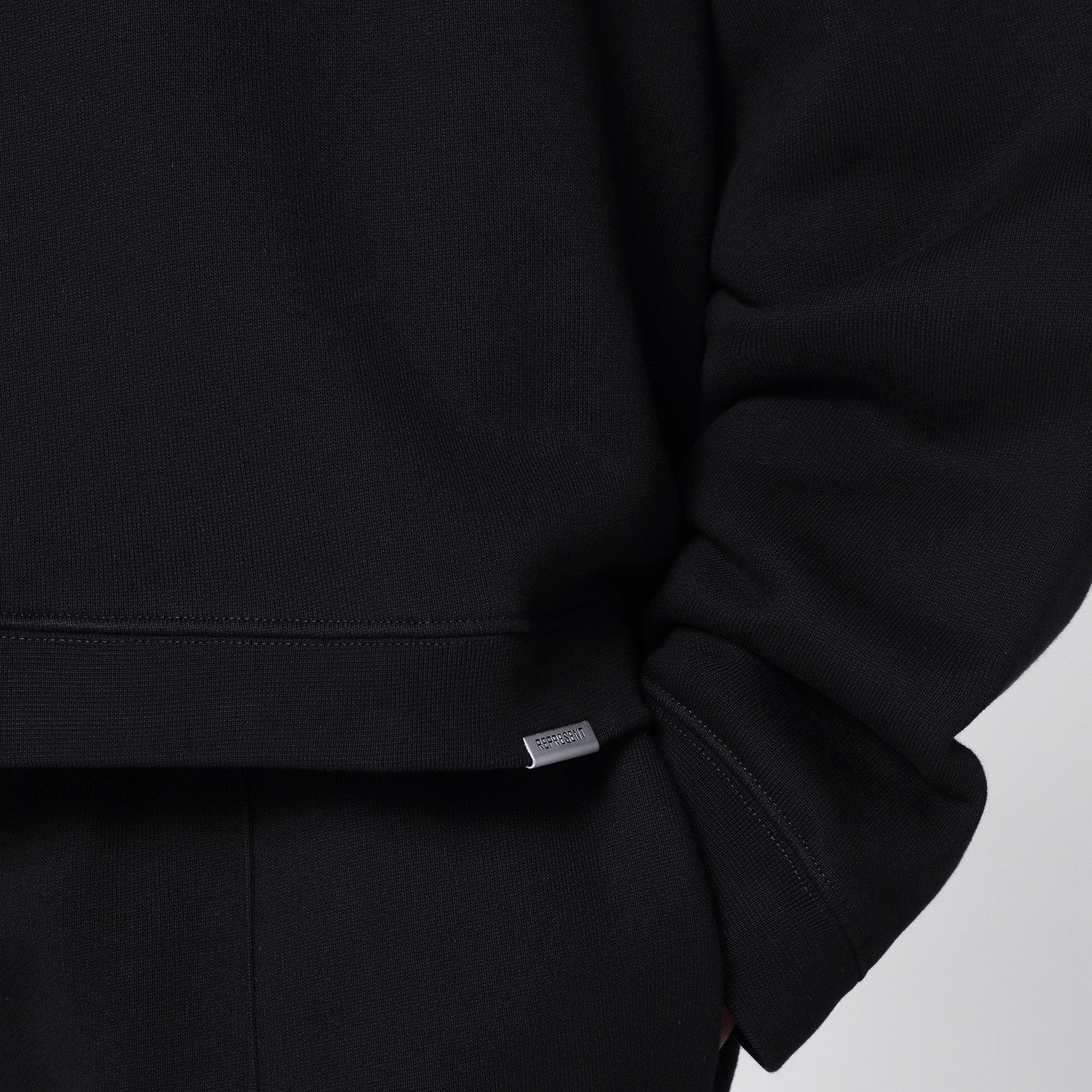 Represent Black crew neck sweatshirt