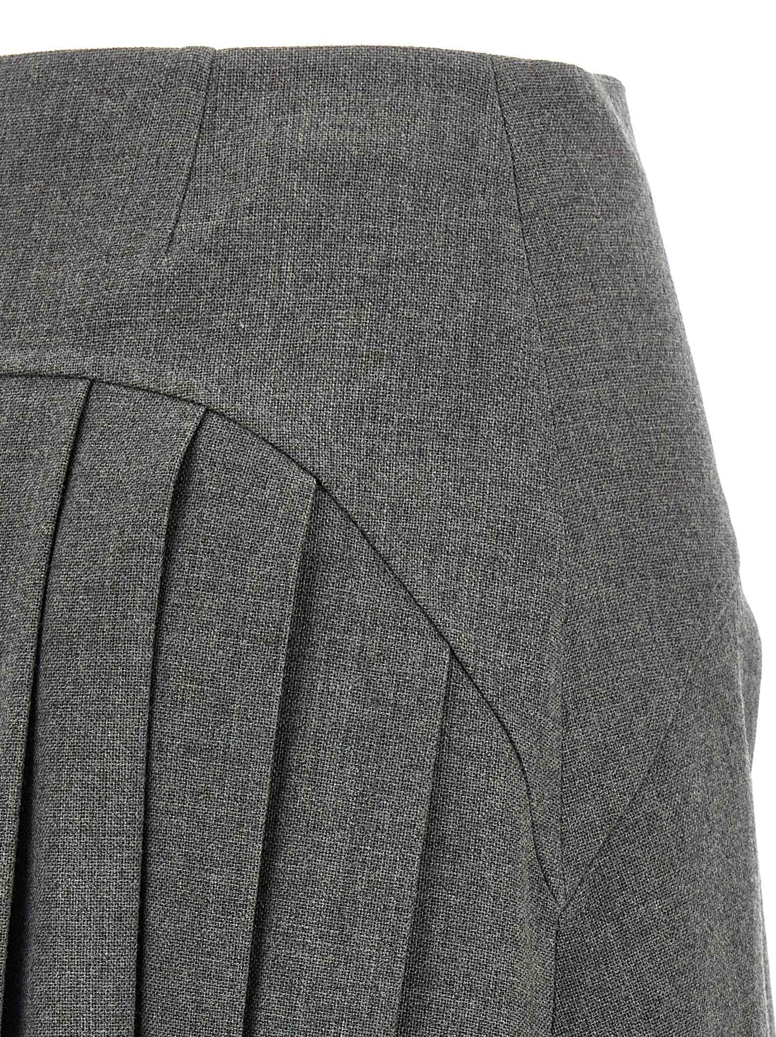 Jil Sander Pleated Skirt