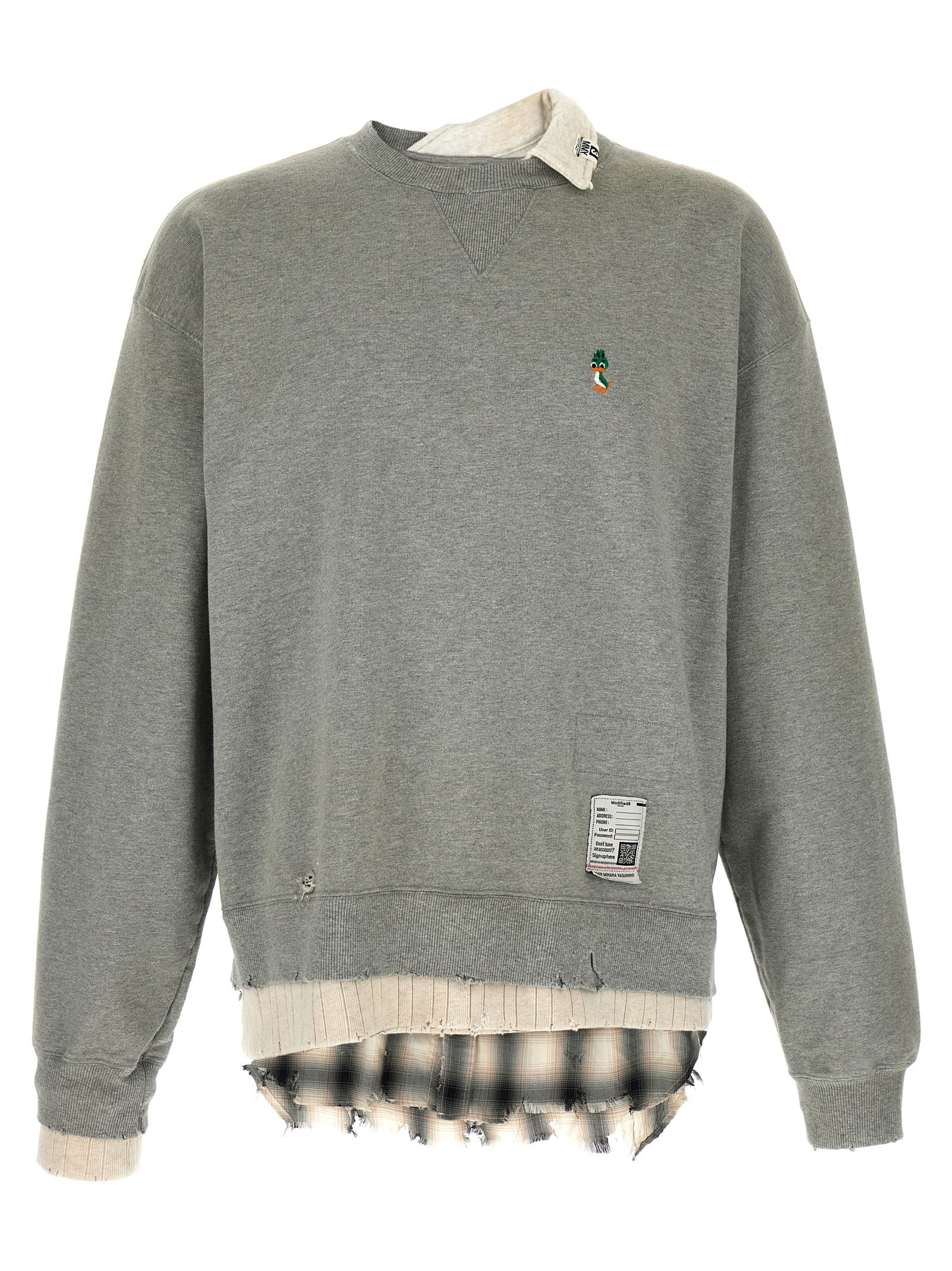 Maison Mihara Yasuhiro Three Layer Sweatshirt