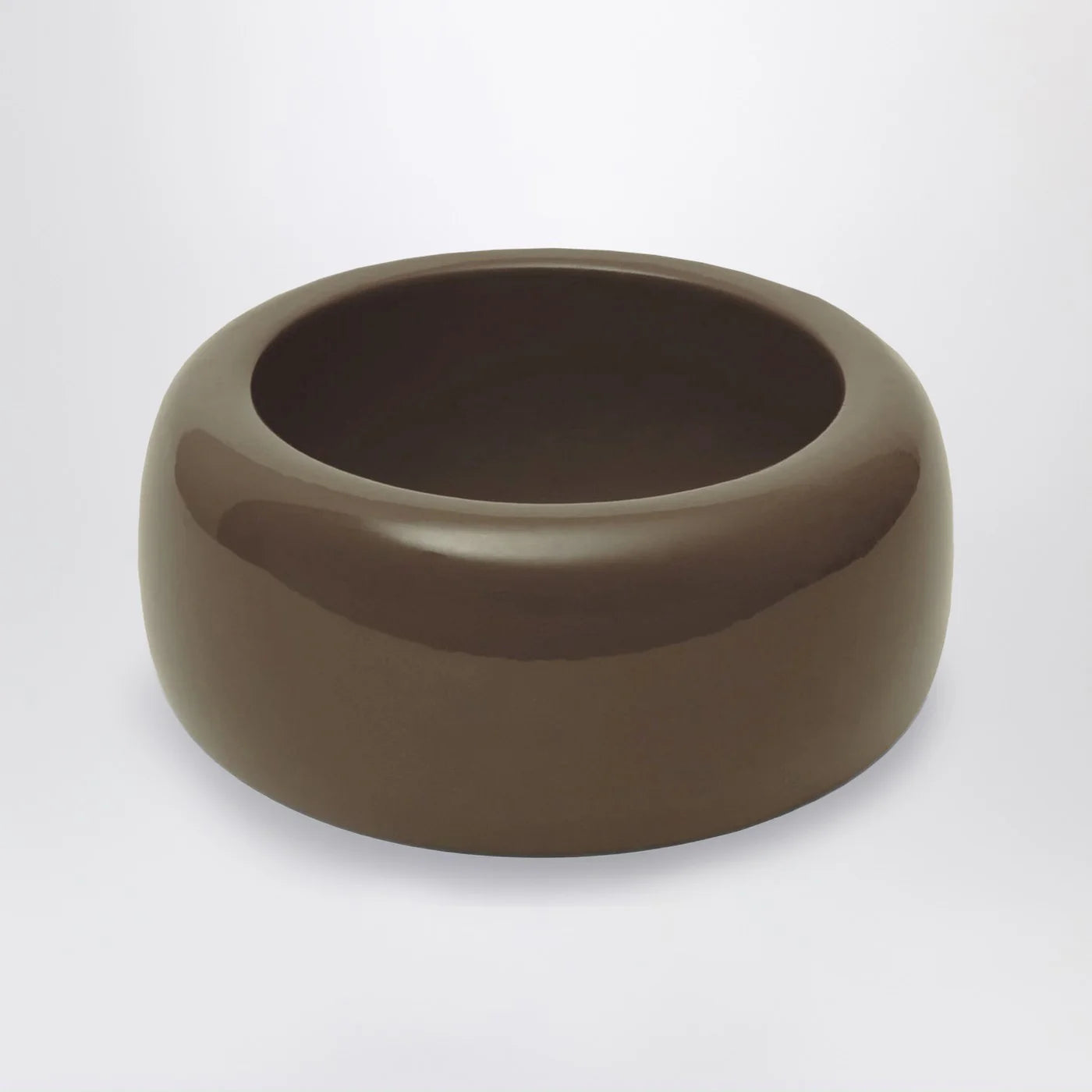 The Frankie Shop Glossy TFS bracelet in khaki