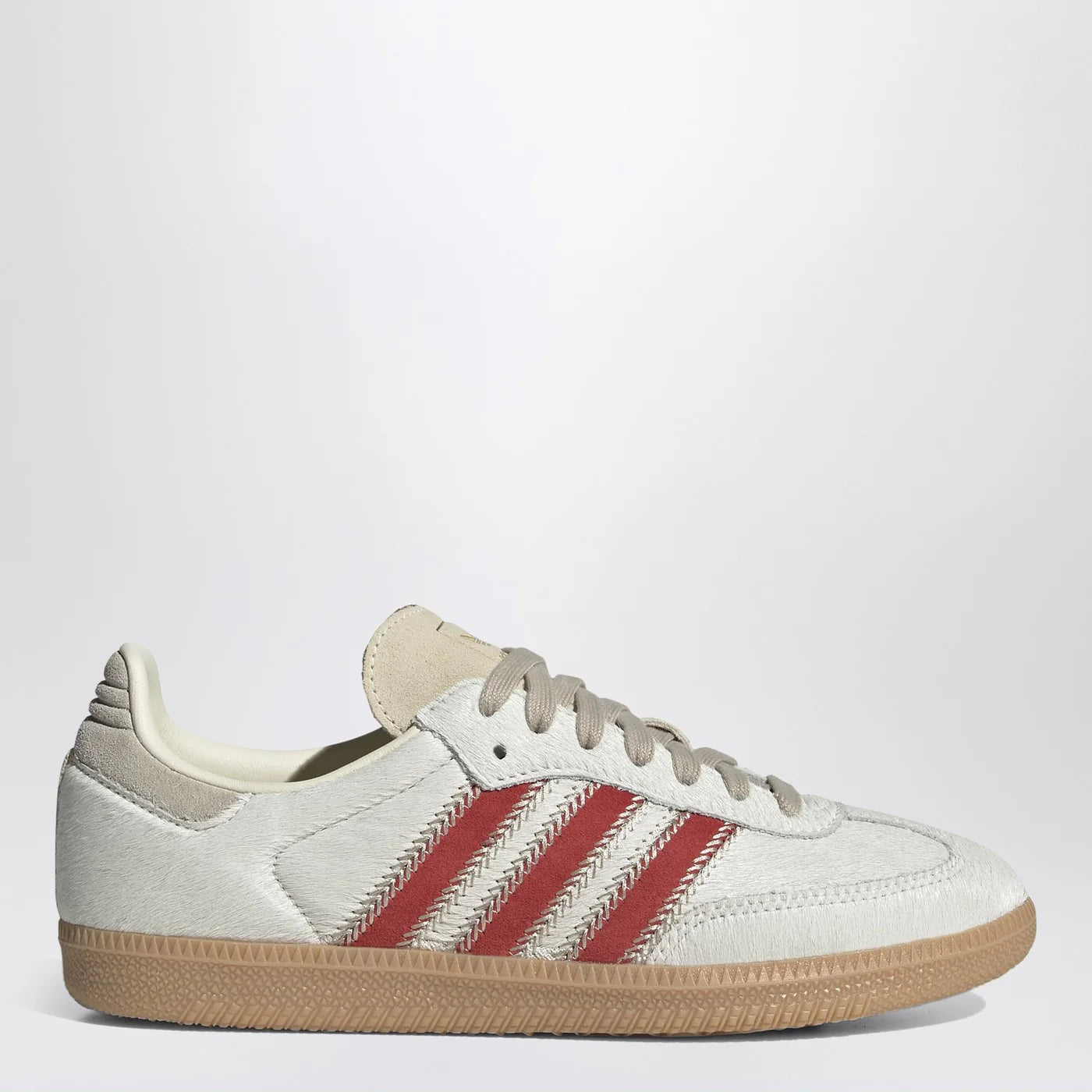 adidas Originals Sneakers Samba OG in white pony hair