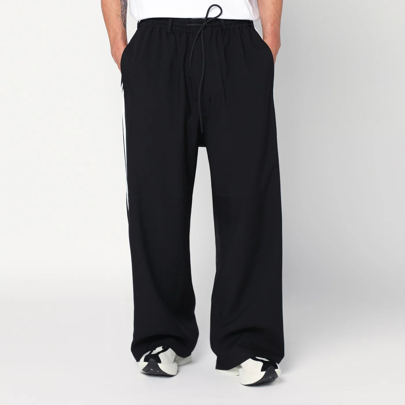 adidas Y-3 3-Stripes black pants