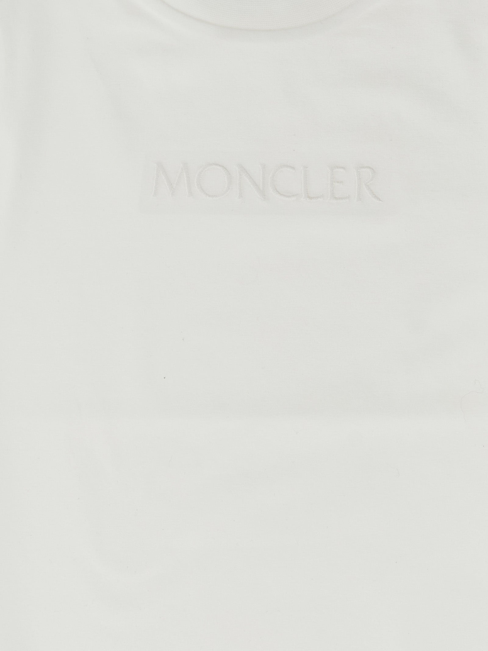 Moncler Enfant Logo Embroidery T-shirt