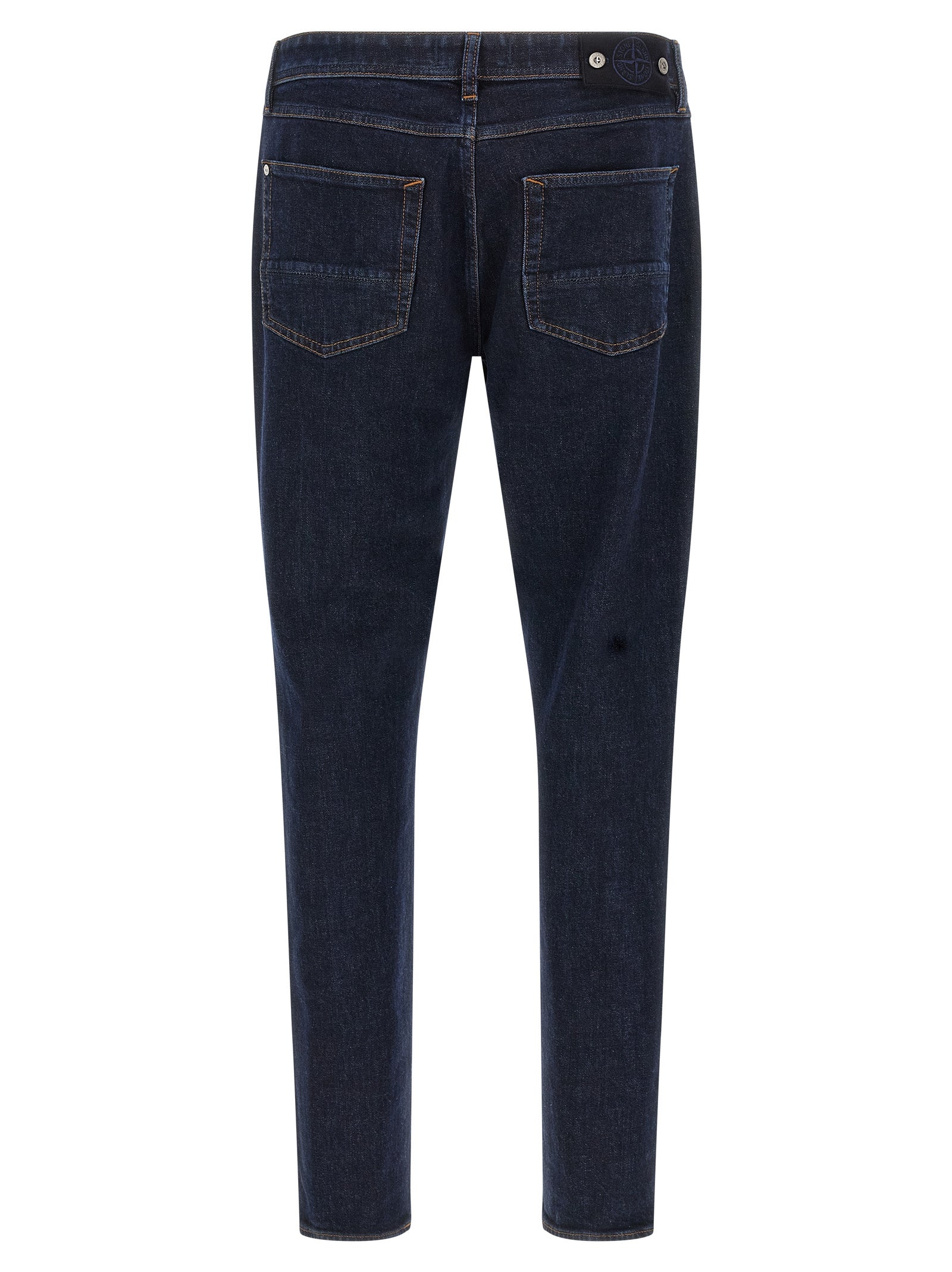 Stone Island Indigo Denim-rinsed Jeans