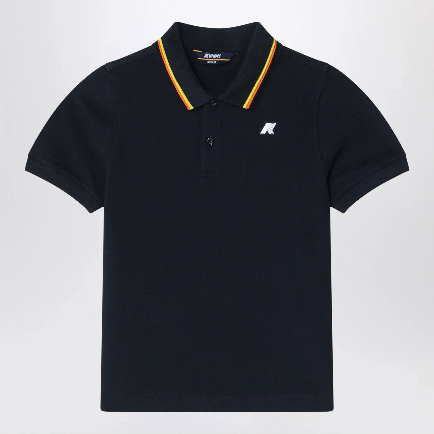 K-Way Jude blue polo in cotton piqué