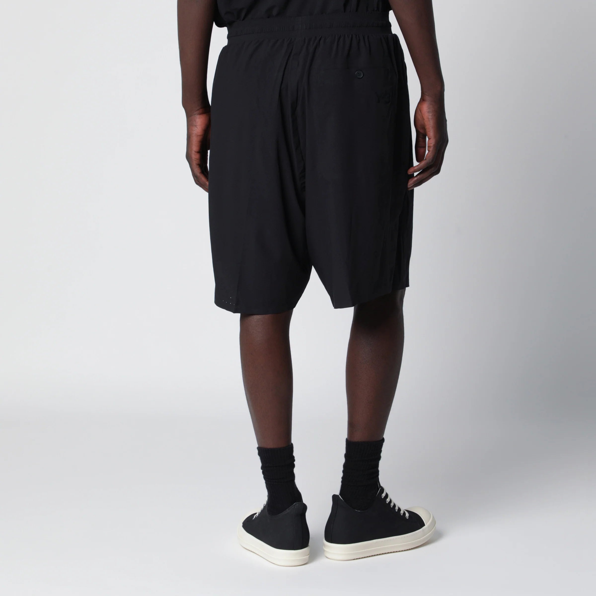 adidas Y-3 Ultralight stretch recycled-polyester Shorts in black