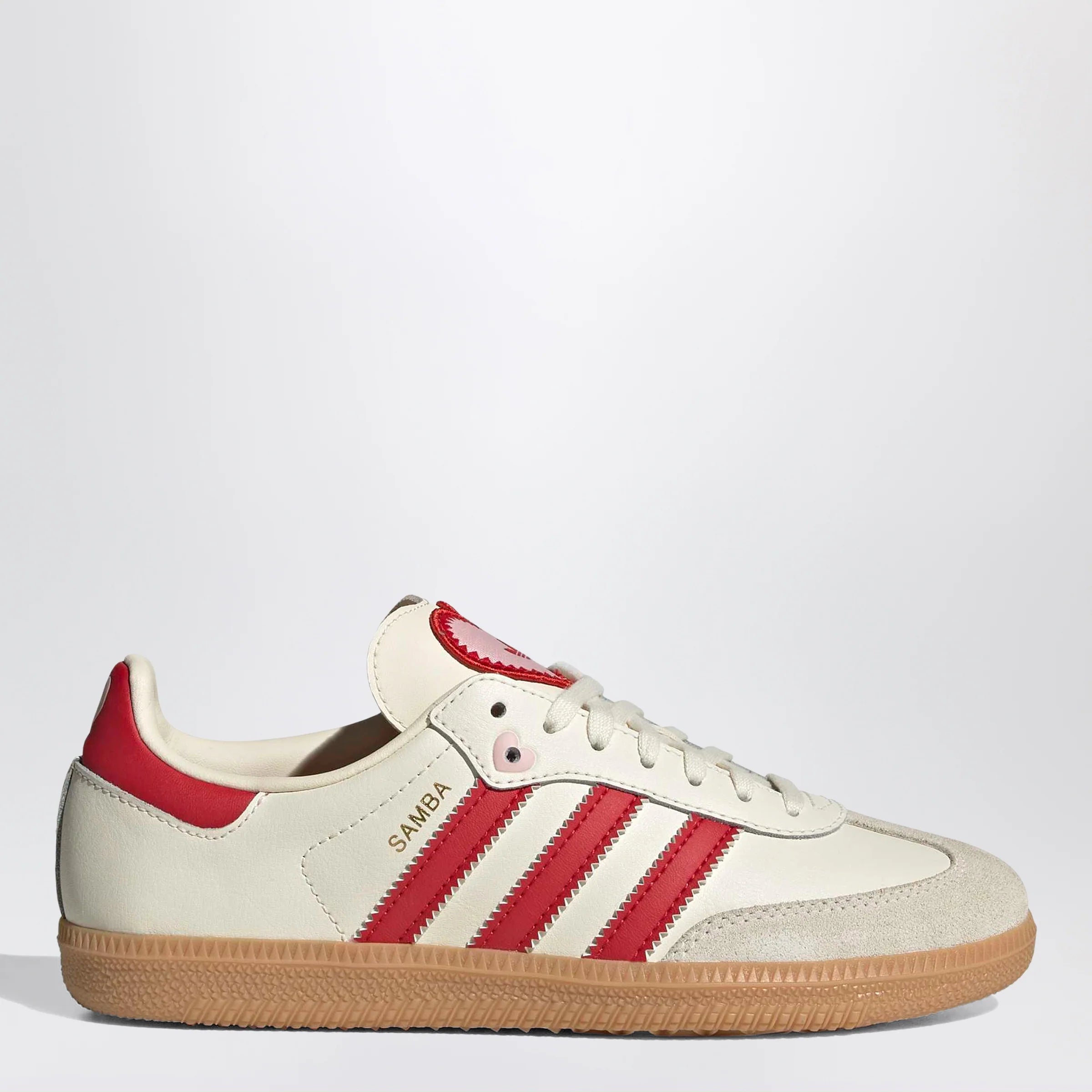 adidas Originals Sneaker Samba Cream White/Better Scarlet/Gum