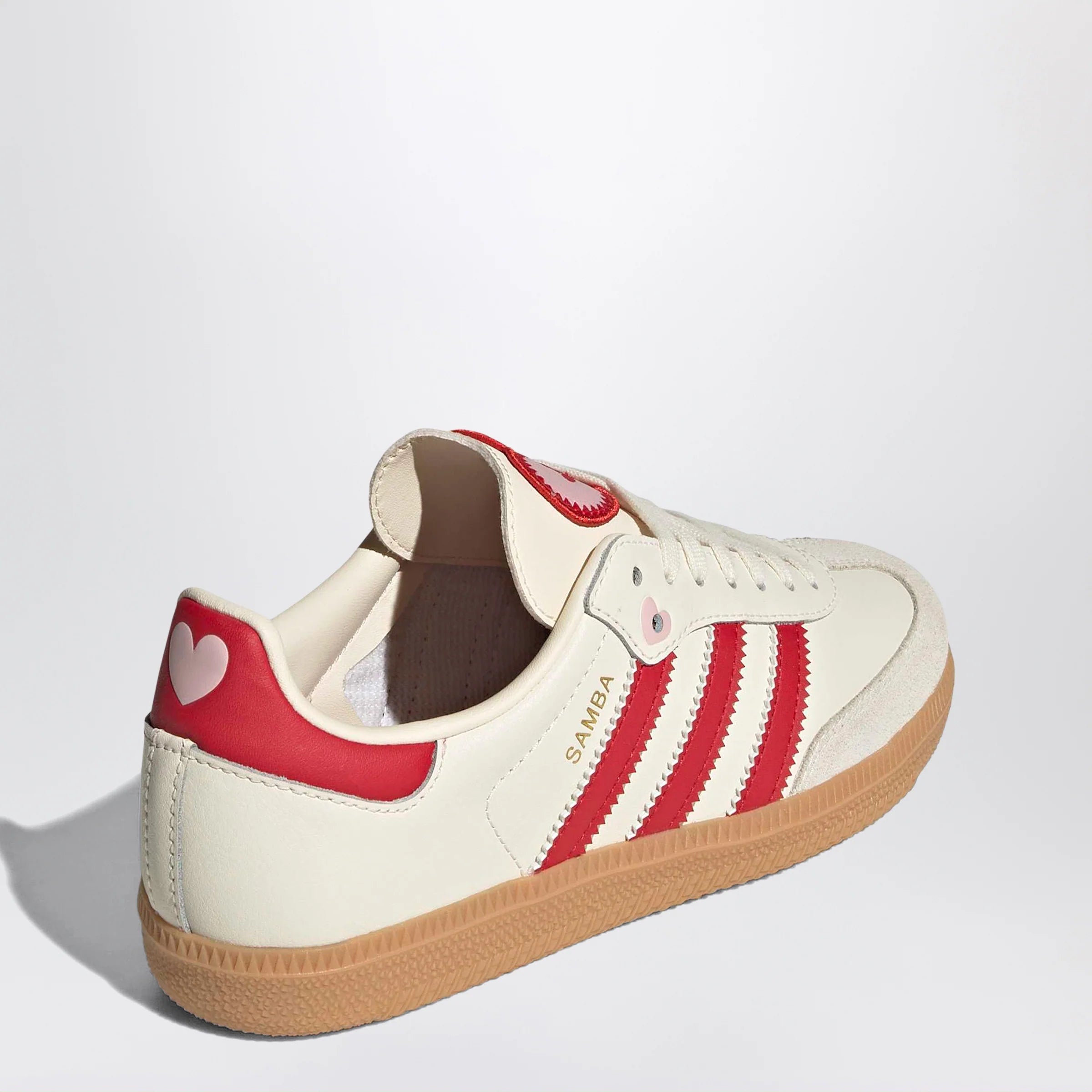 adidas Originals Sneaker Samba Cream White/Better Scarlet/Gum