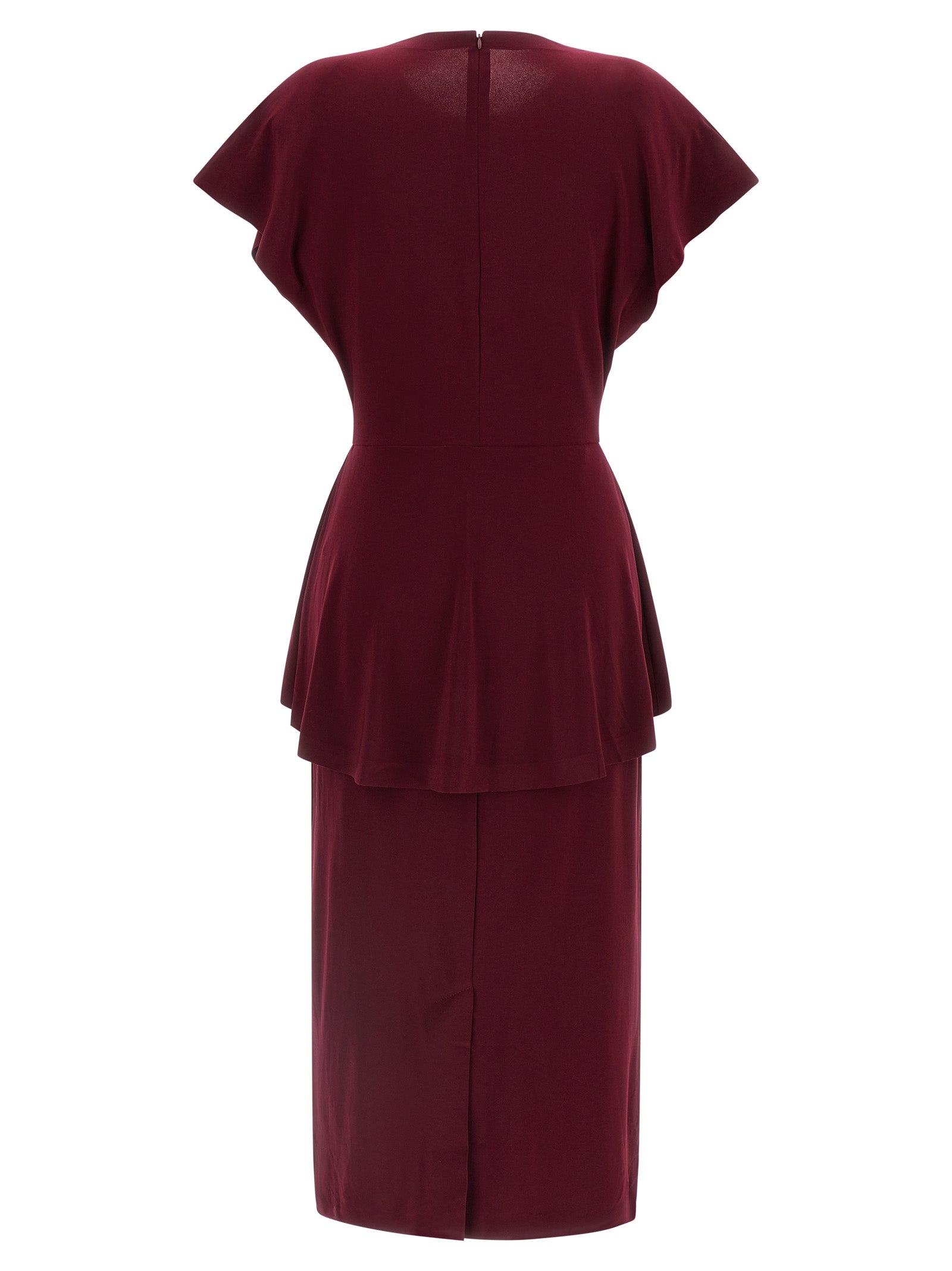 Norma Kamali Peplum Dress