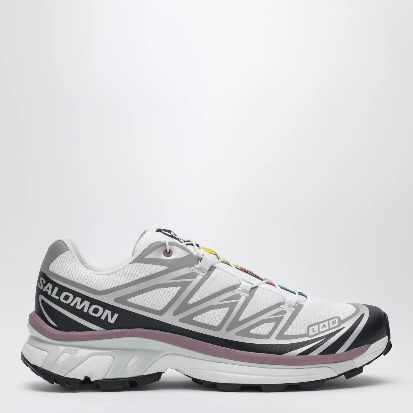 Salomon XT-6 sneakers White/Black/Dusky Orchid