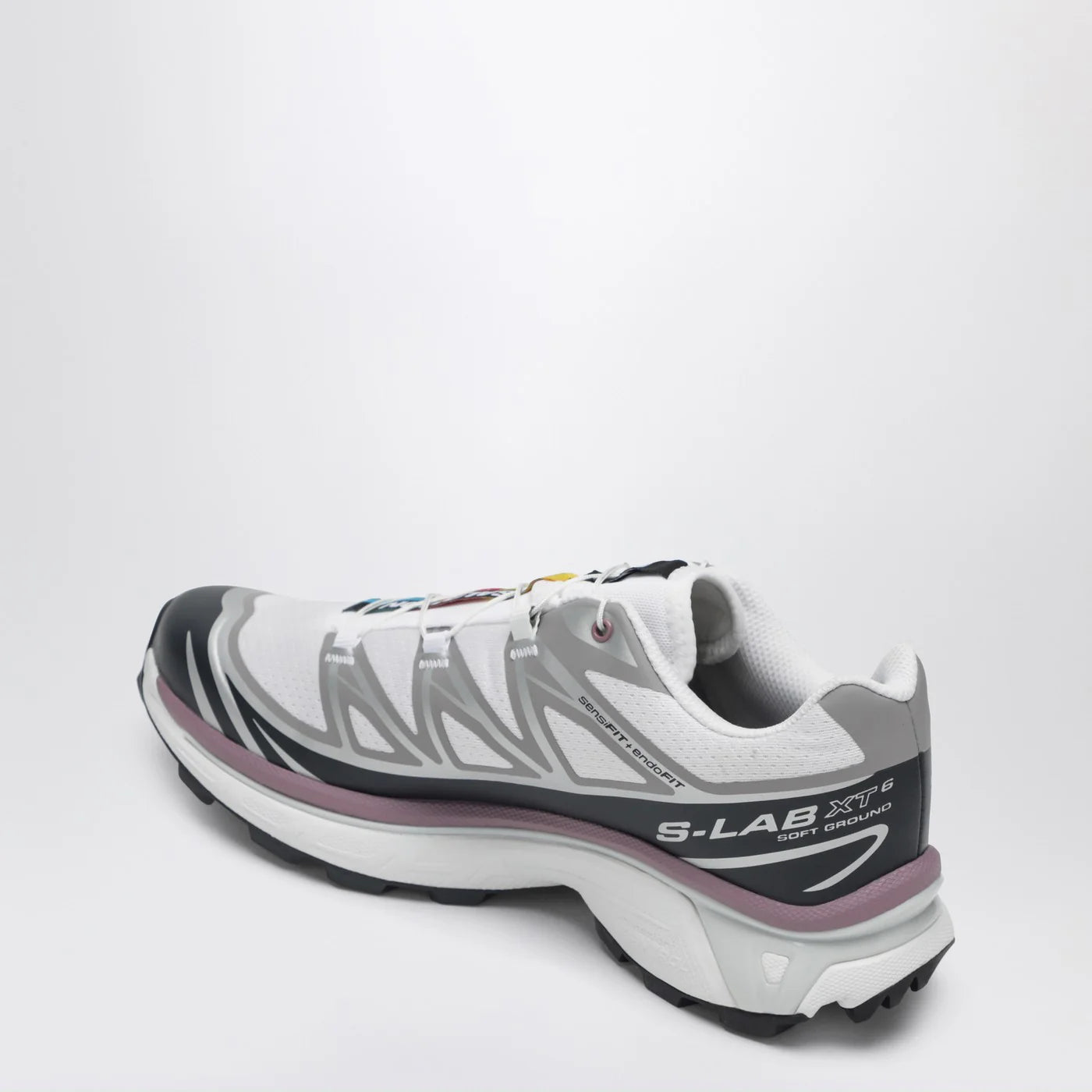 Salomon XT-6 sneakers White/Black/Dusky Orchid