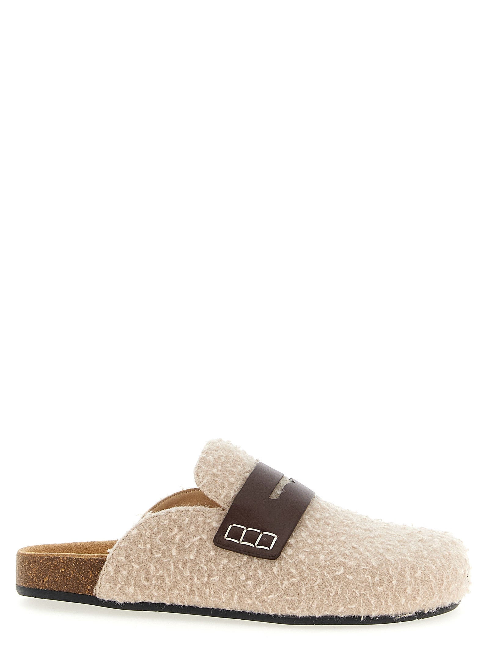 J.w.anderson Felt Loafer Mules