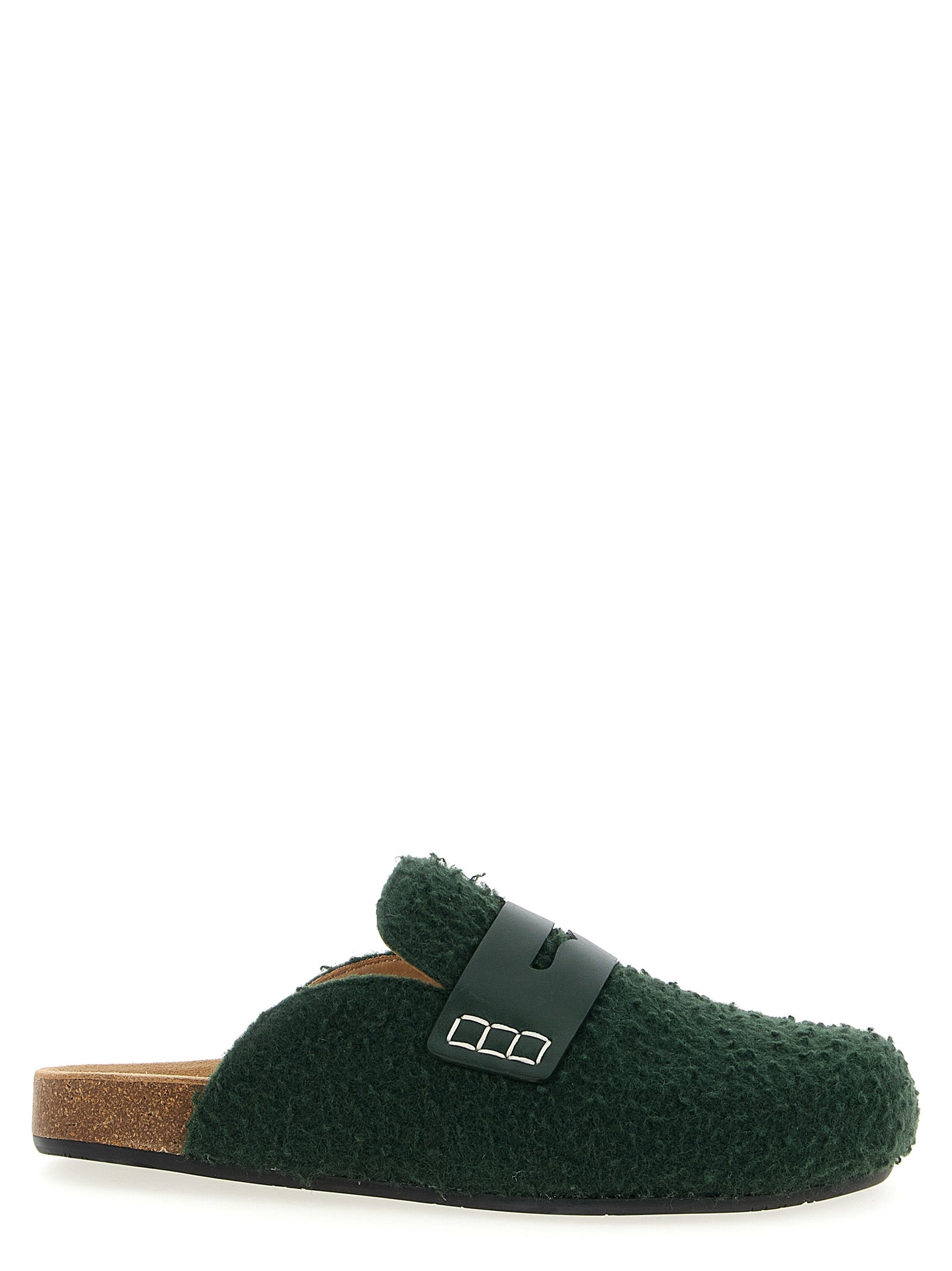J.w.anderson Felt Loafer Mules