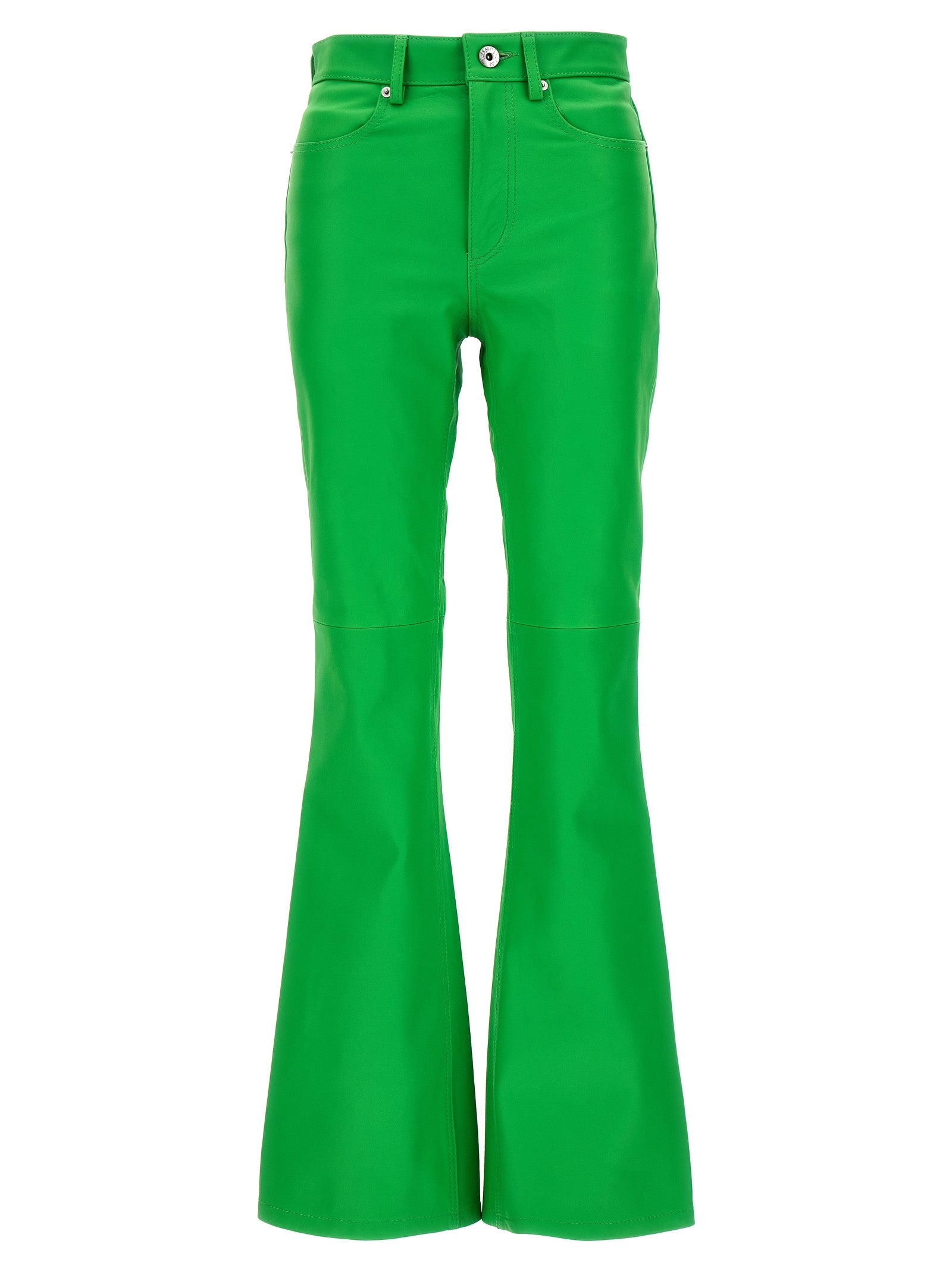 J.w.anderson Leather Bootcut Trousers