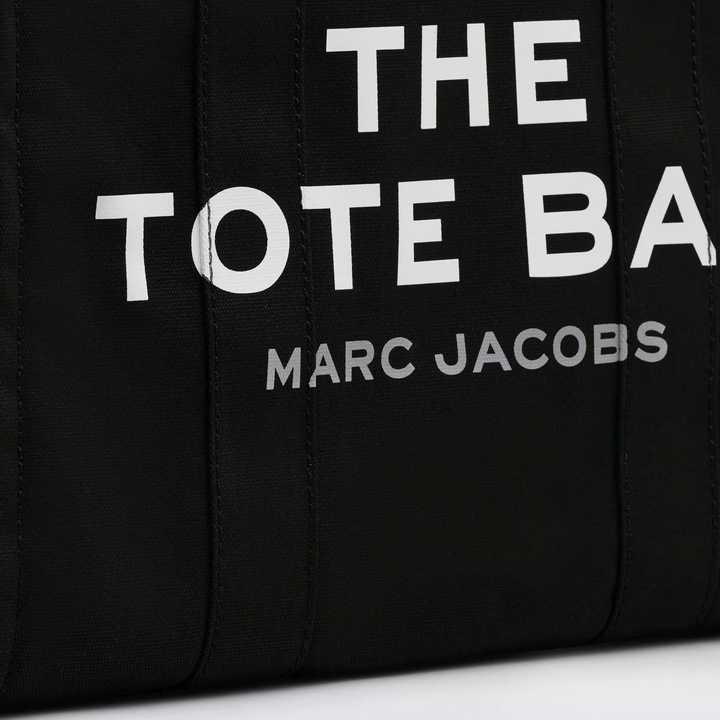 Marc Jacobs Black canvas large Tote Bag