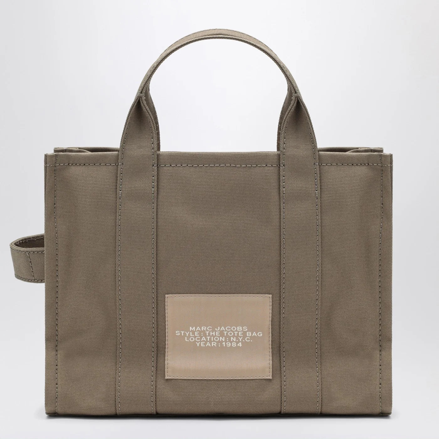 Marc Jacobs The Medium Tote Bag in slate green canvas