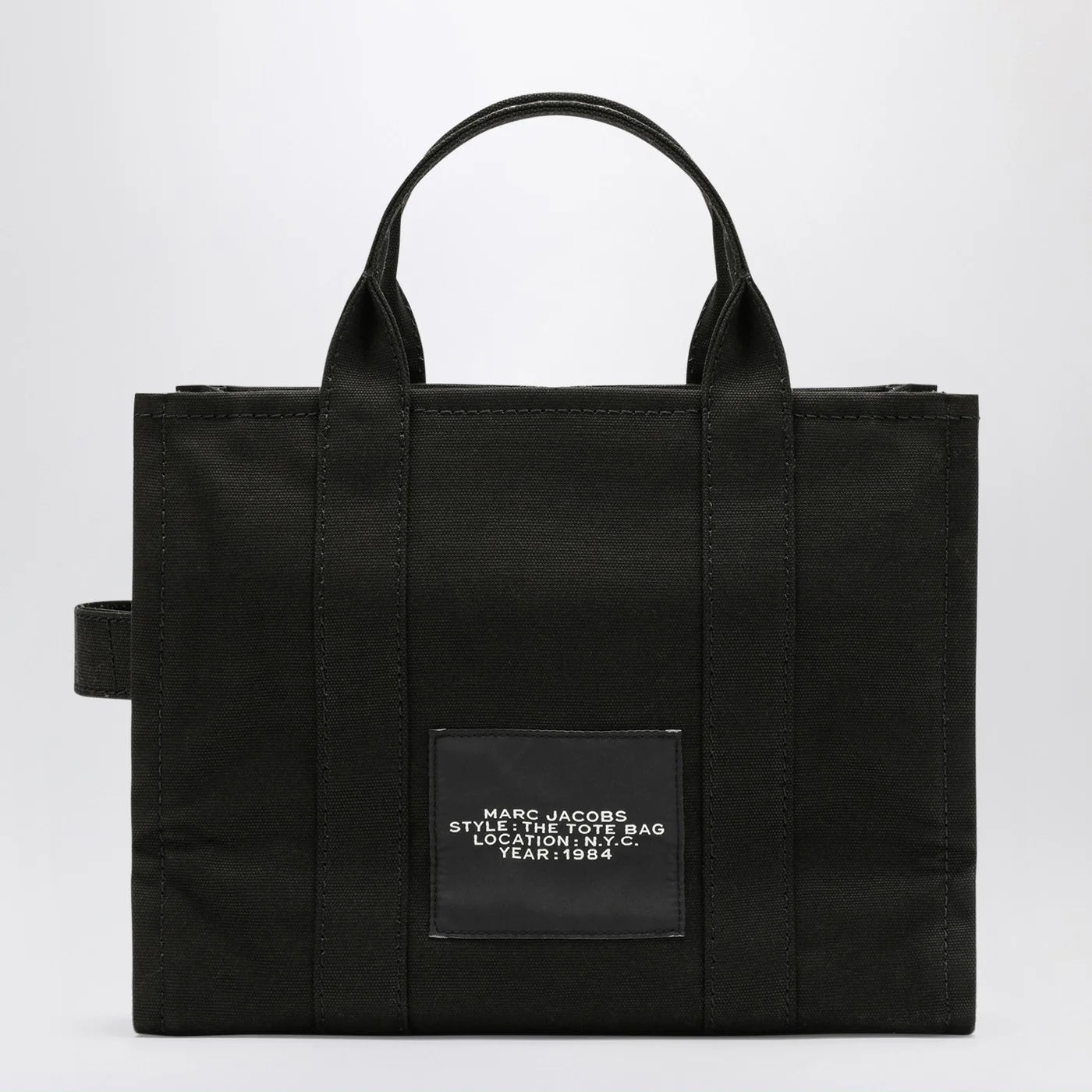 Marc Jacobs The Medium Tote Bag in black canvas