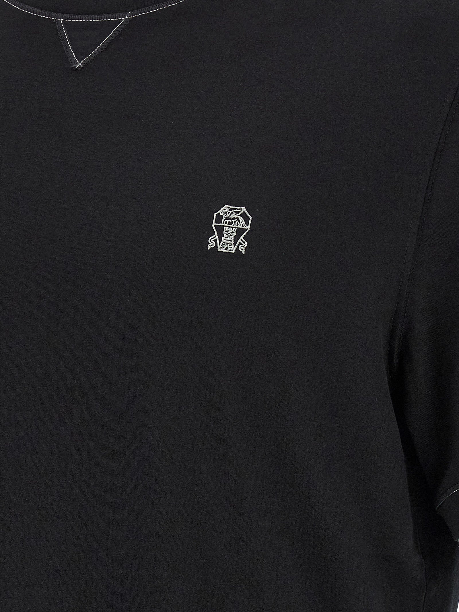 Brunello Cucinelli Double Layer T-shirt