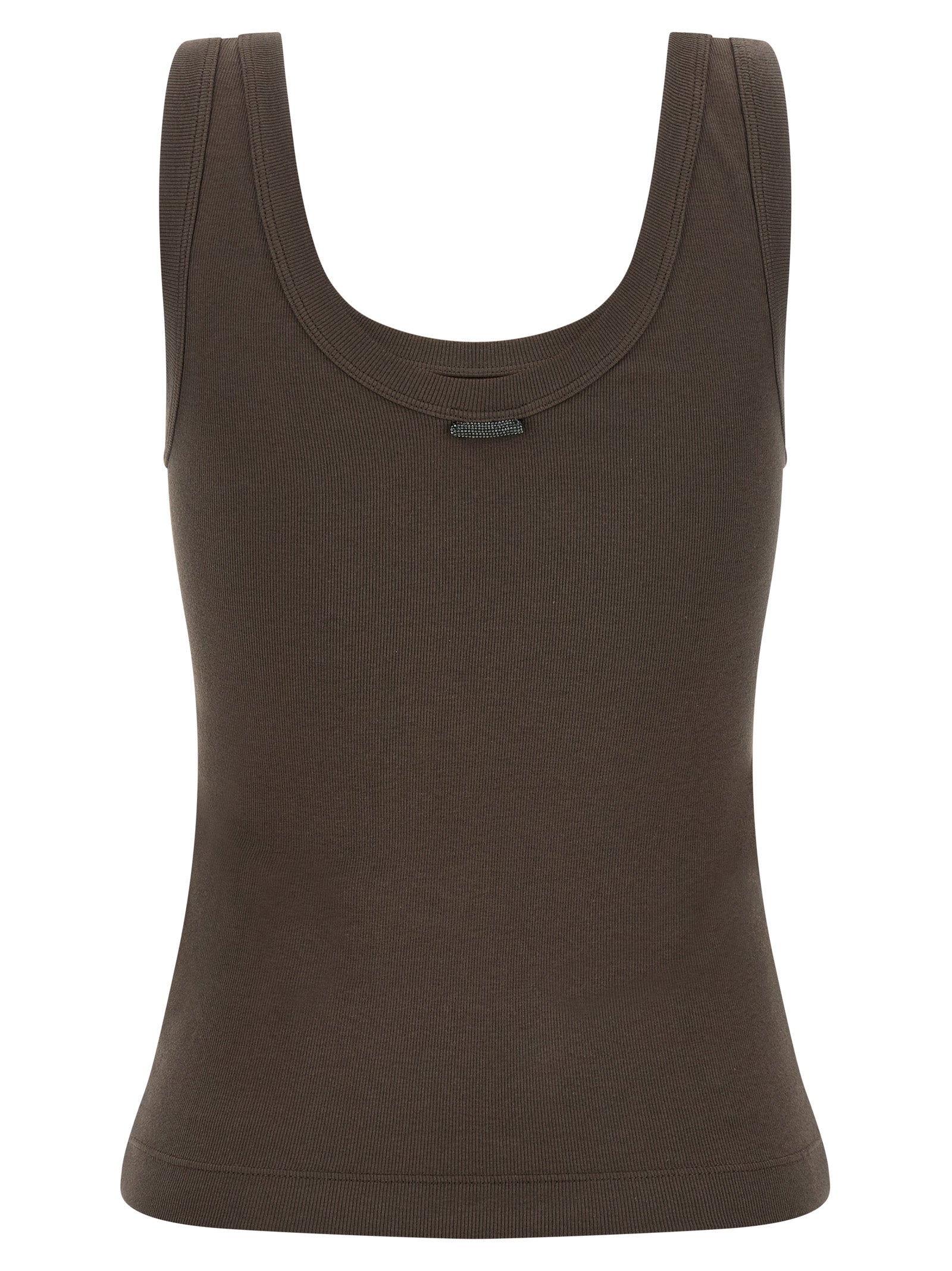 Brunello Cucinelli Ribbed Top