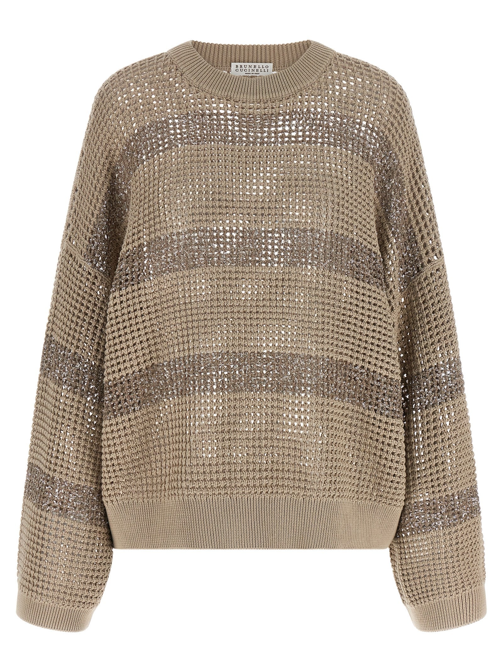 Brunello Cucinelli Dazzling Stripes Sweater