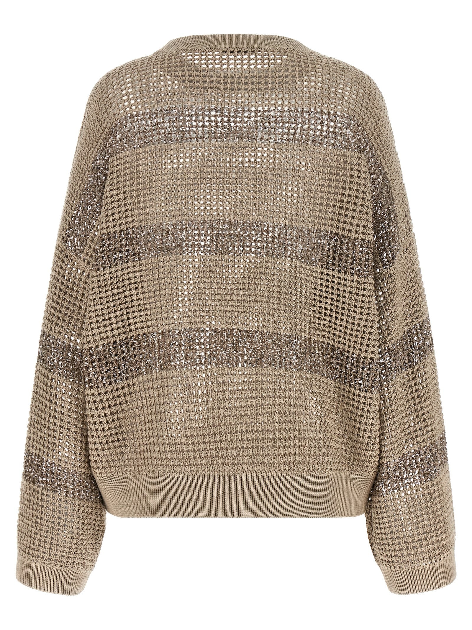 Brunello Cucinelli Dazzling Stripes Sweater