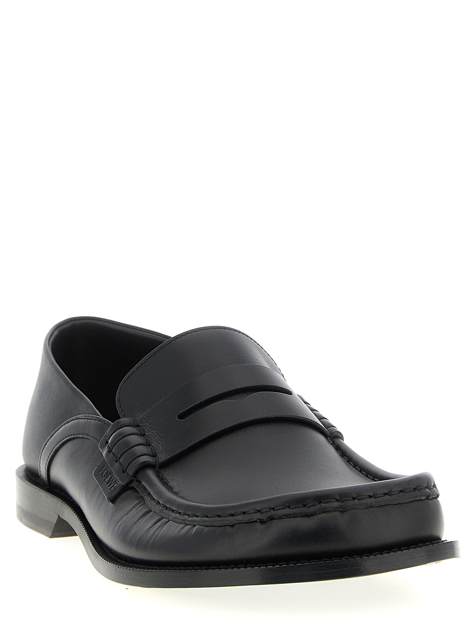 Loewe Campo Flap Back Loafers