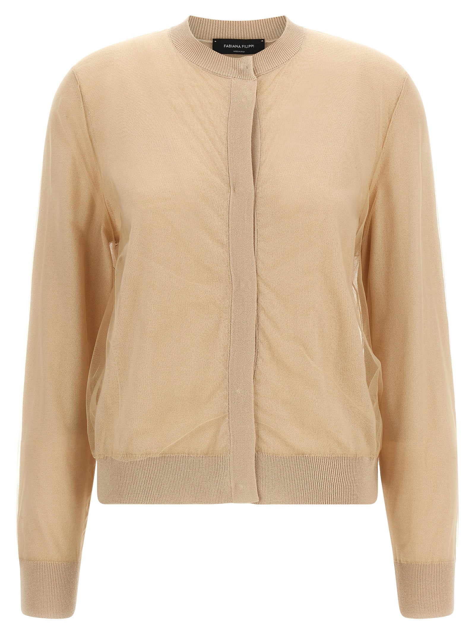 Fabiana Filippi Tulle Cardigan