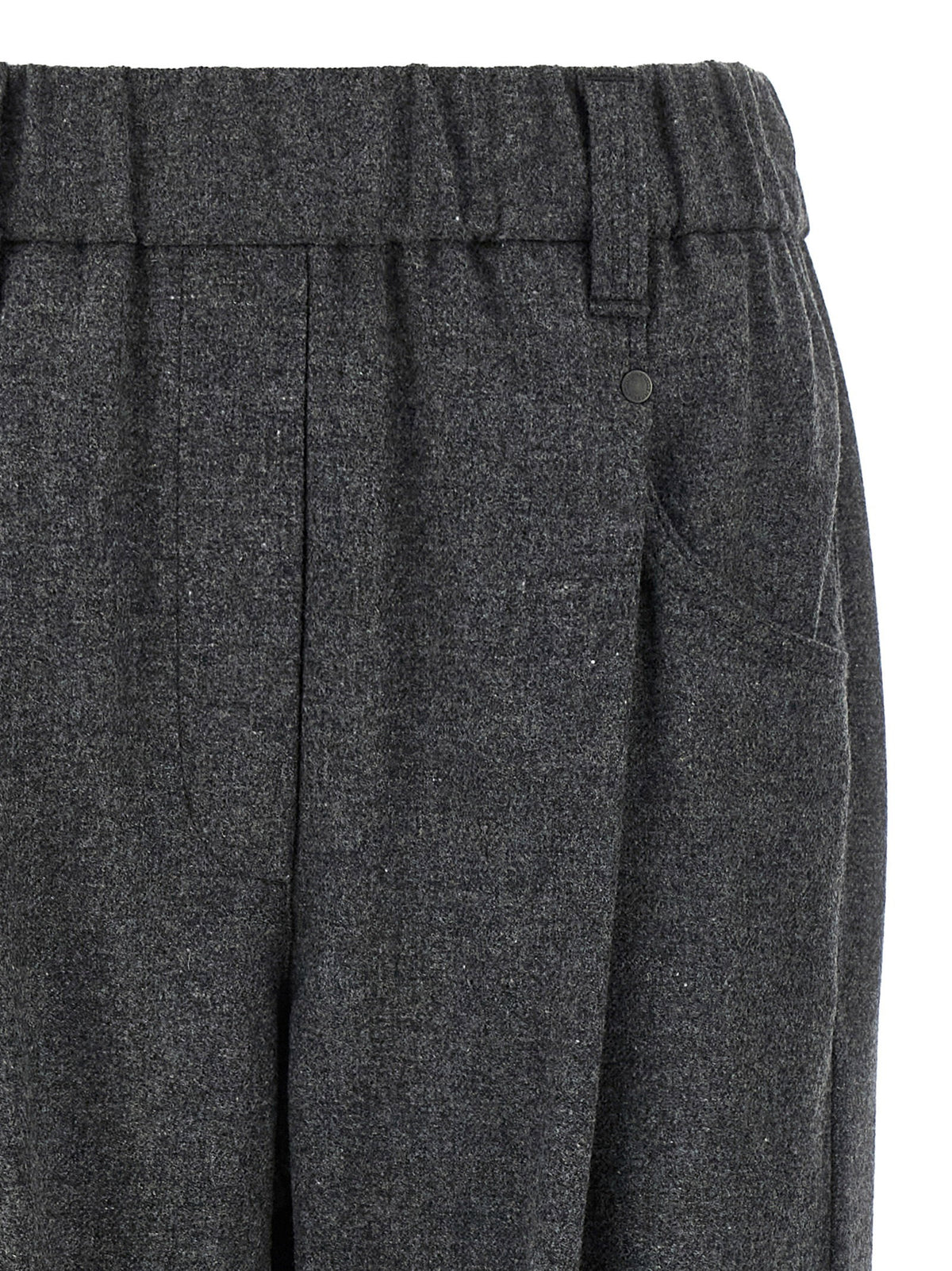 Brunello Cucinelli Wool And Cashmere Pants